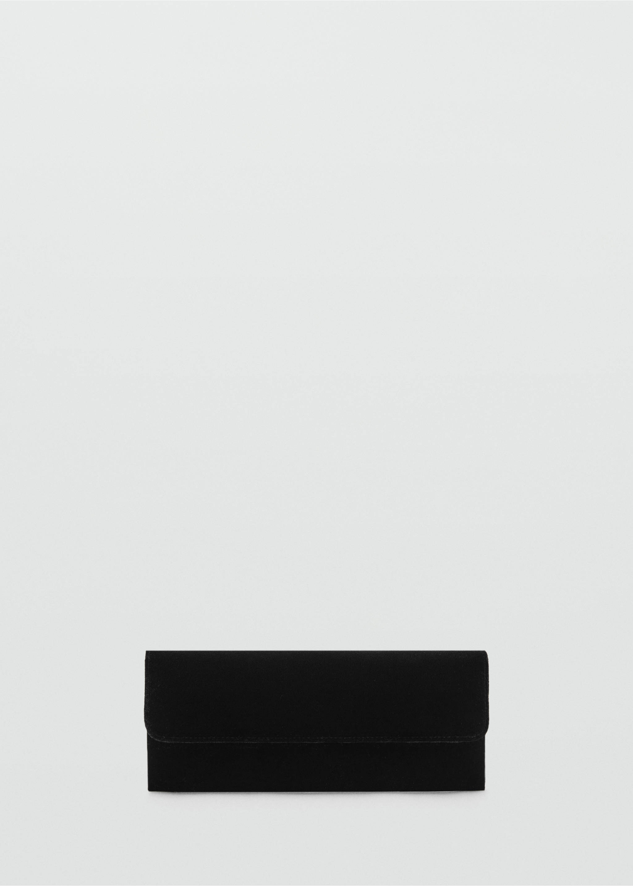 Flap chain bag - Article without model, Black. Ref: 87050425-00.