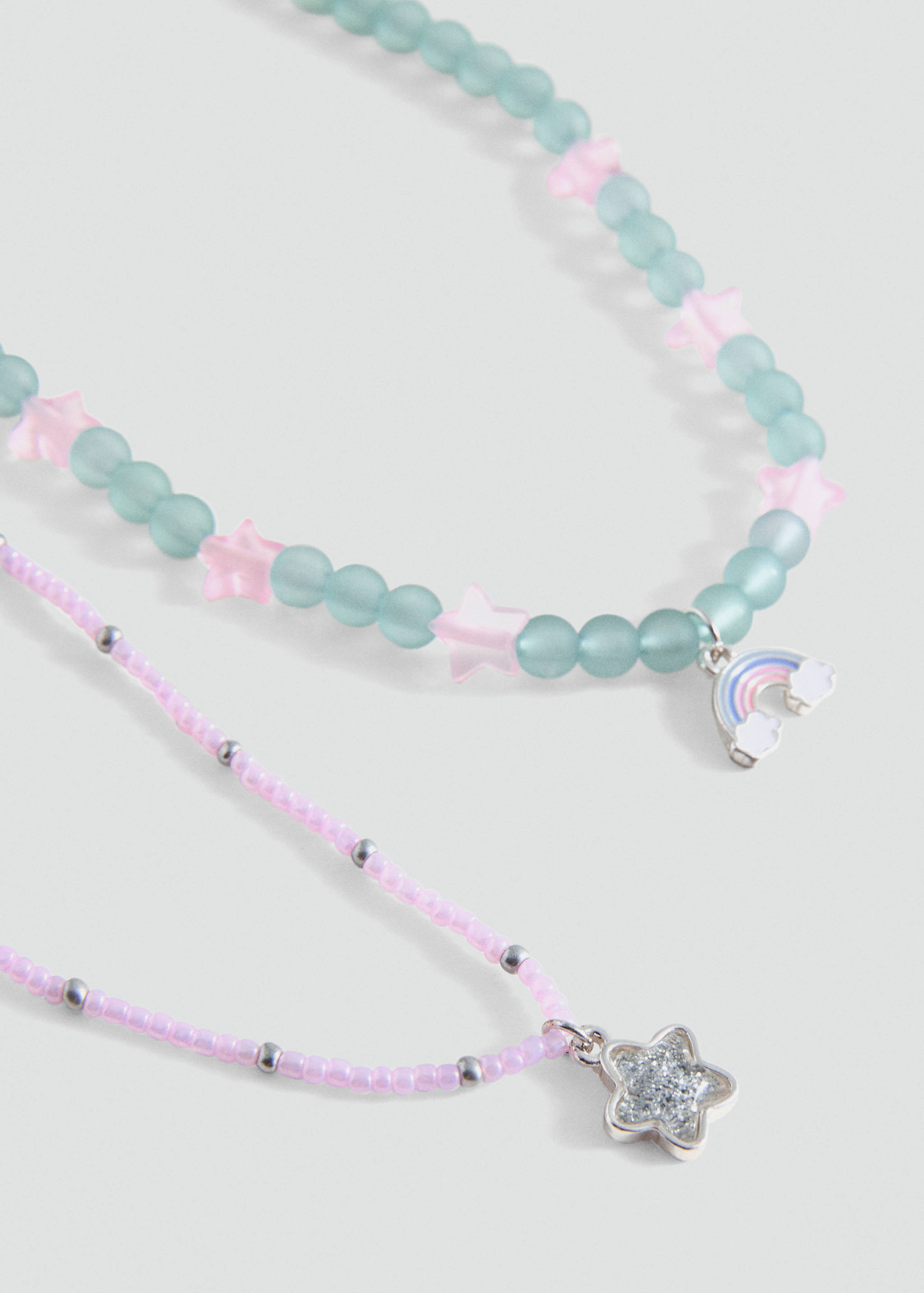 Set 2 combined necklaces - Medium plane