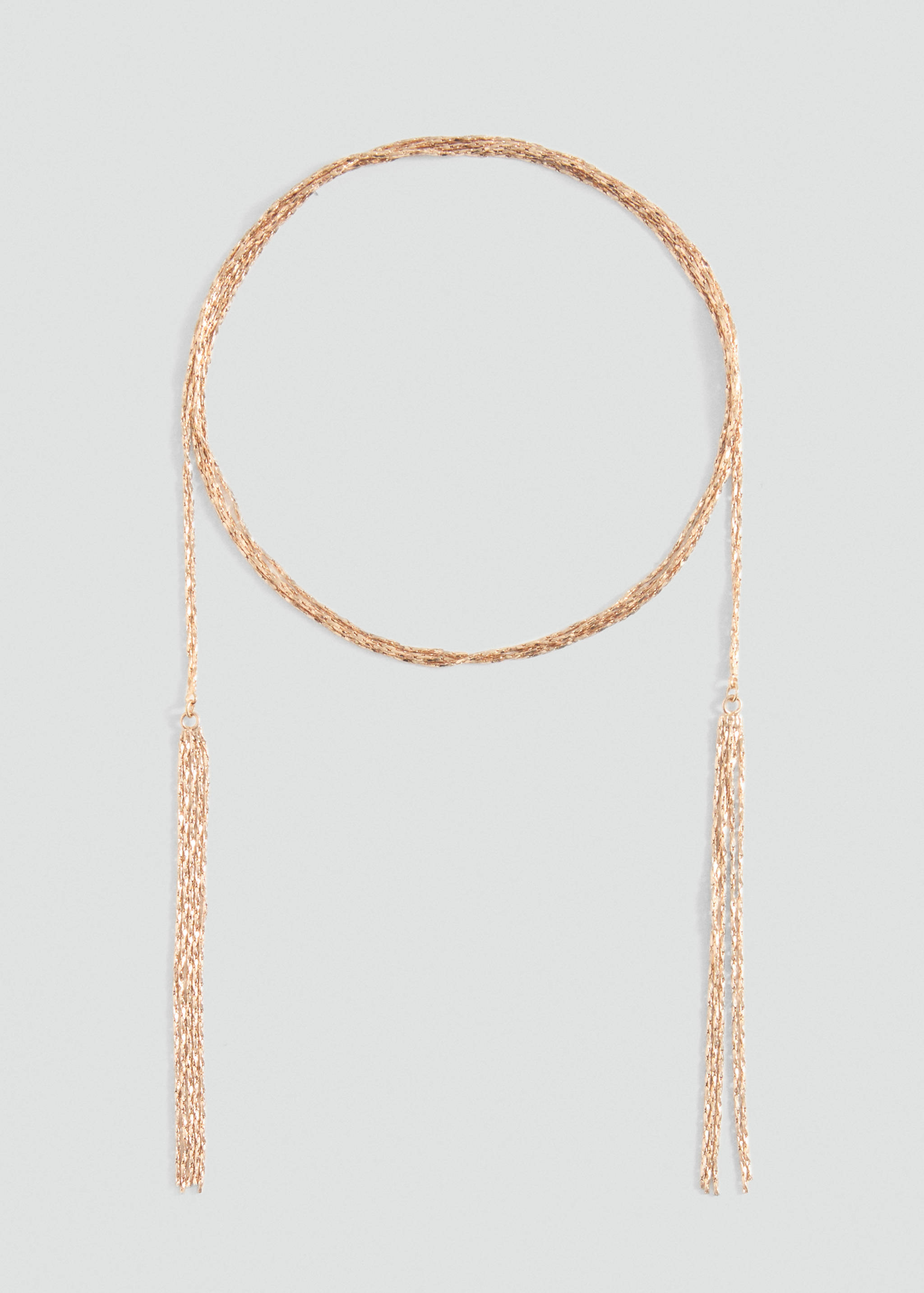 Collier fin cascade - Article sans modèle