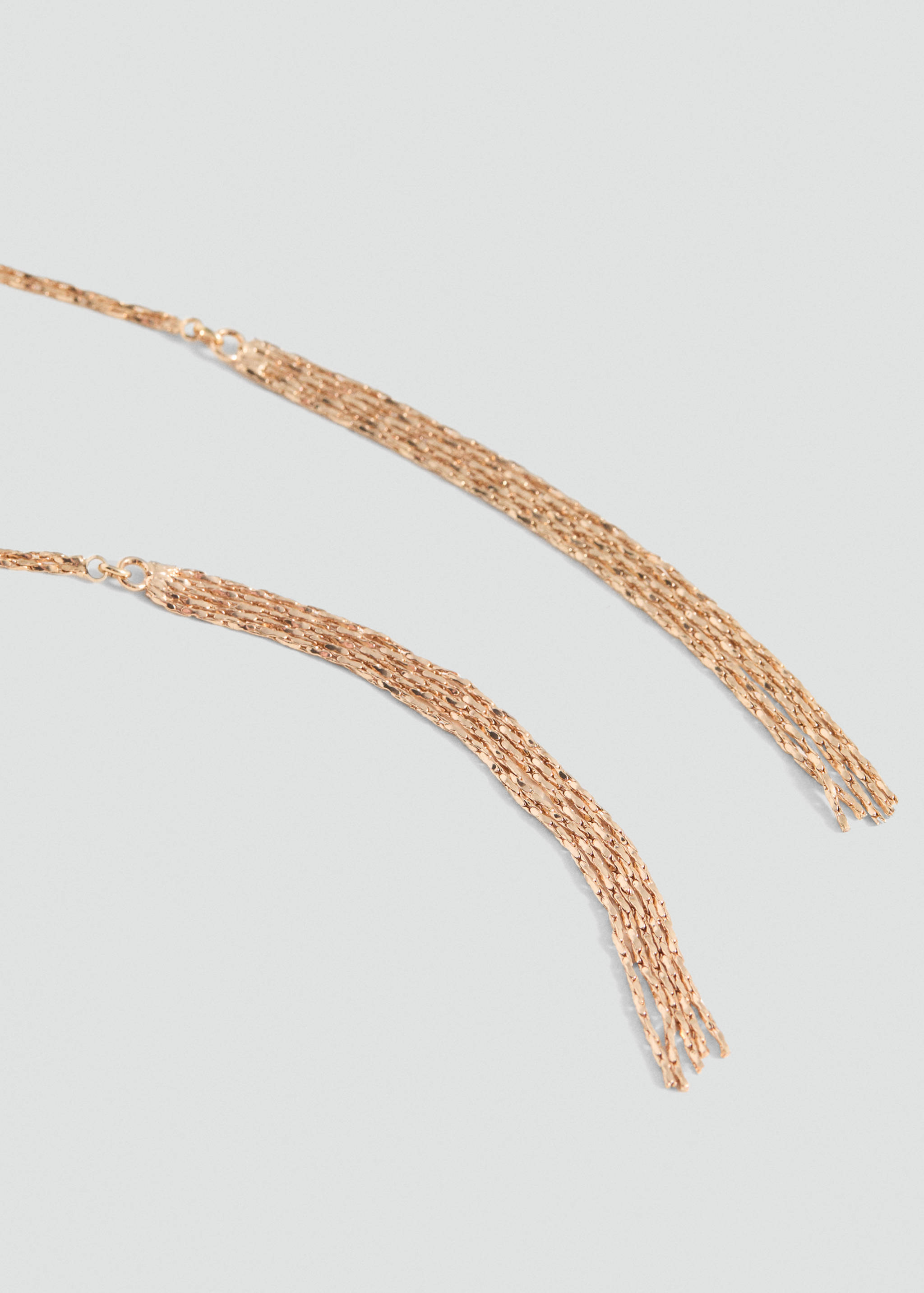 Collier fin cascade - Plan moyen