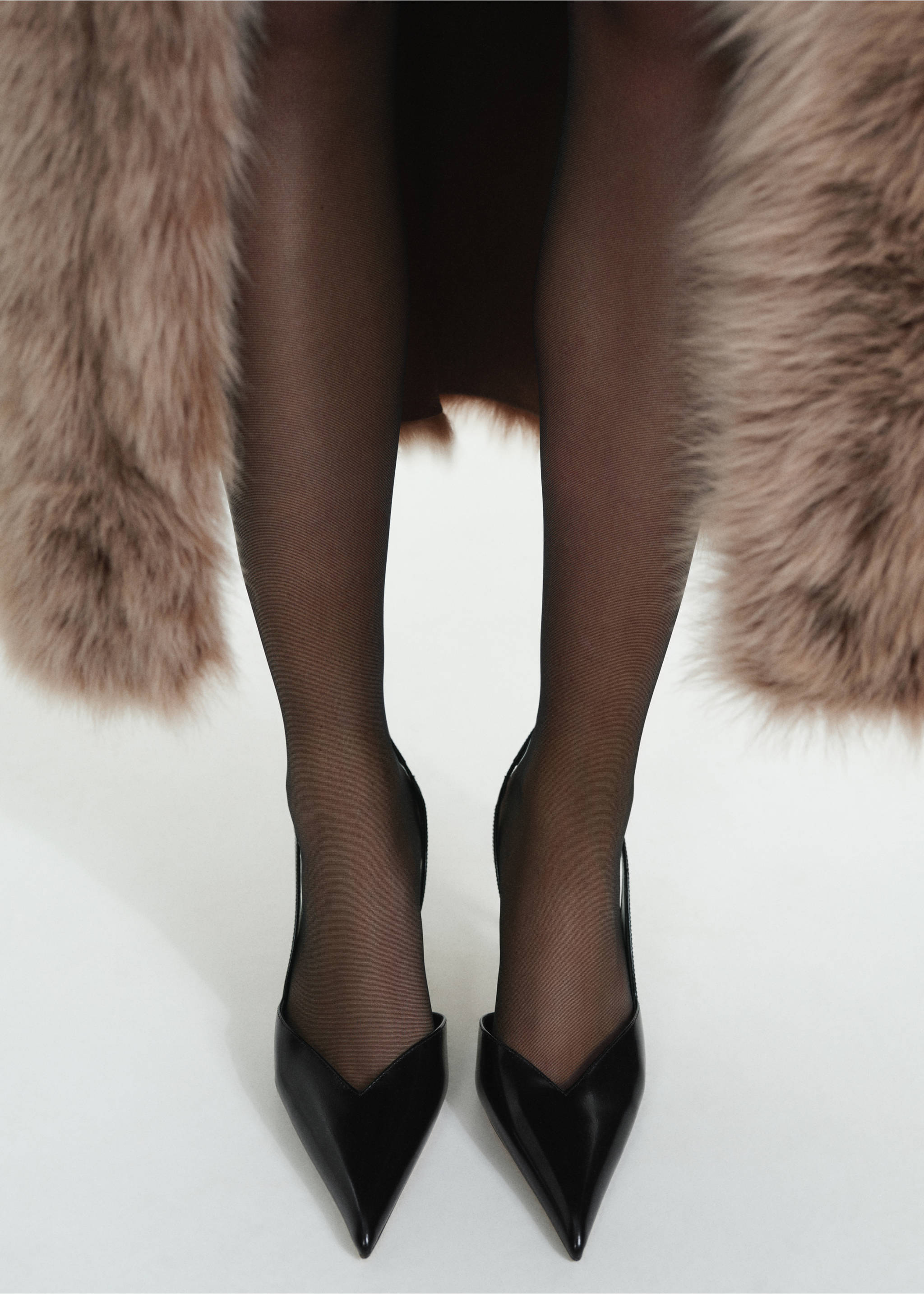 Heel leather shoes - General plane, Black. Ref: 87050440-00.