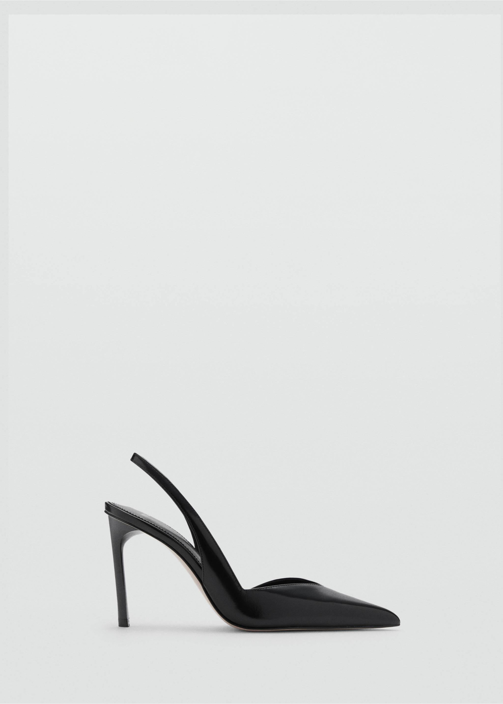 Heel leather shoes - Article without model, Black. Ref: 87050440-00.
