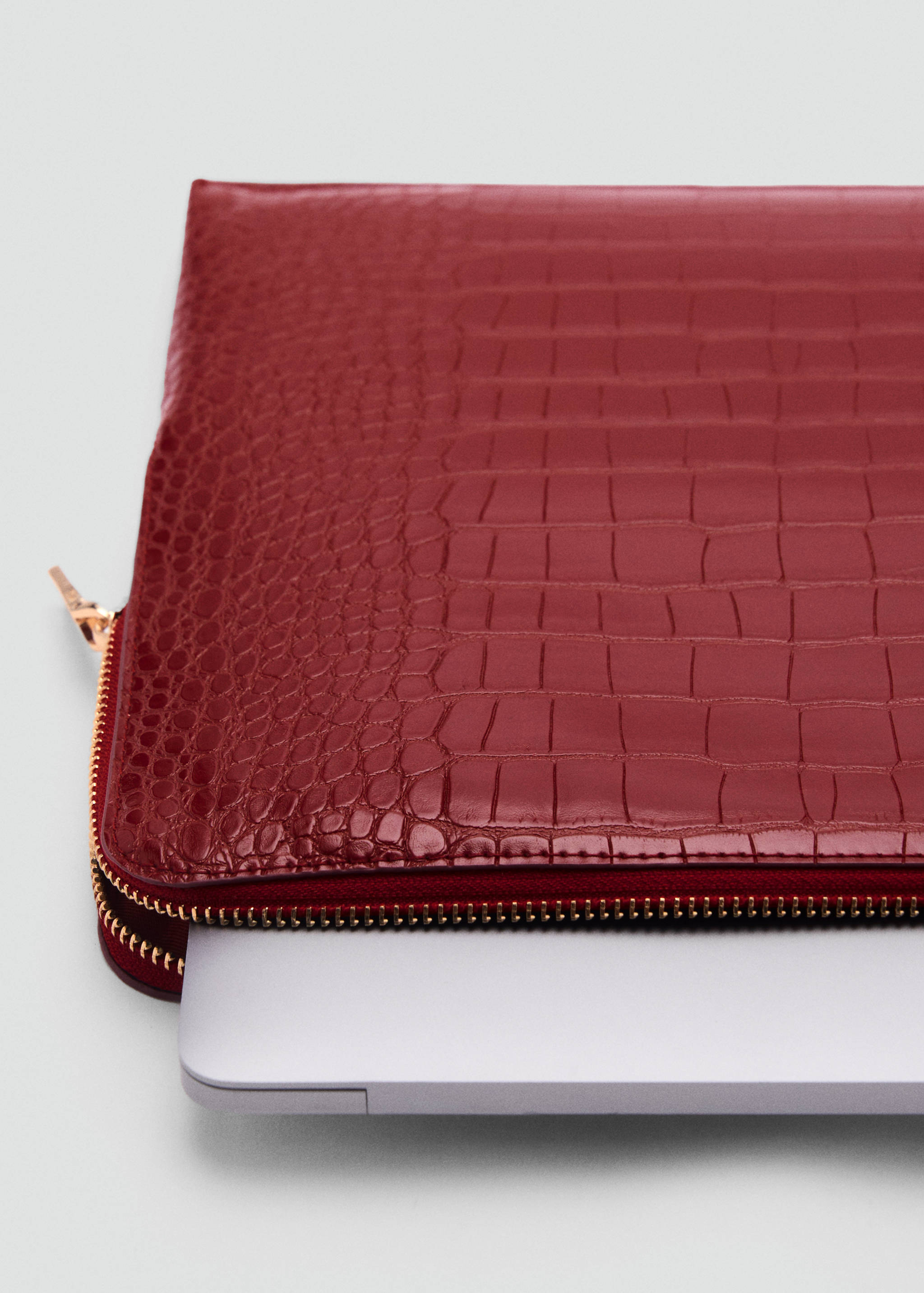 Laptop-Hülle mit Kroko-Prägung - Detail des Artikels 2