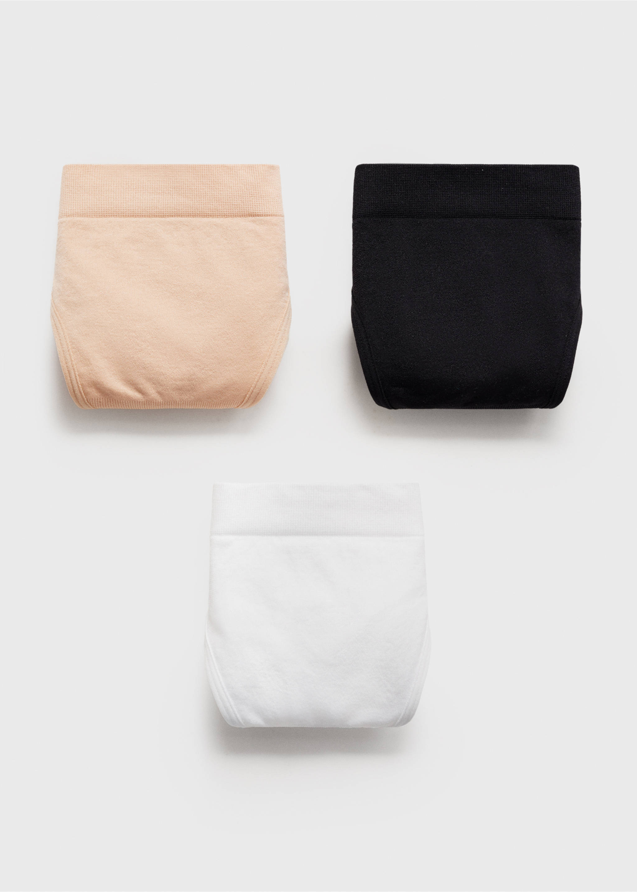 3 pack essential panty - Article without model, Off White. Ref: 87050446-00.