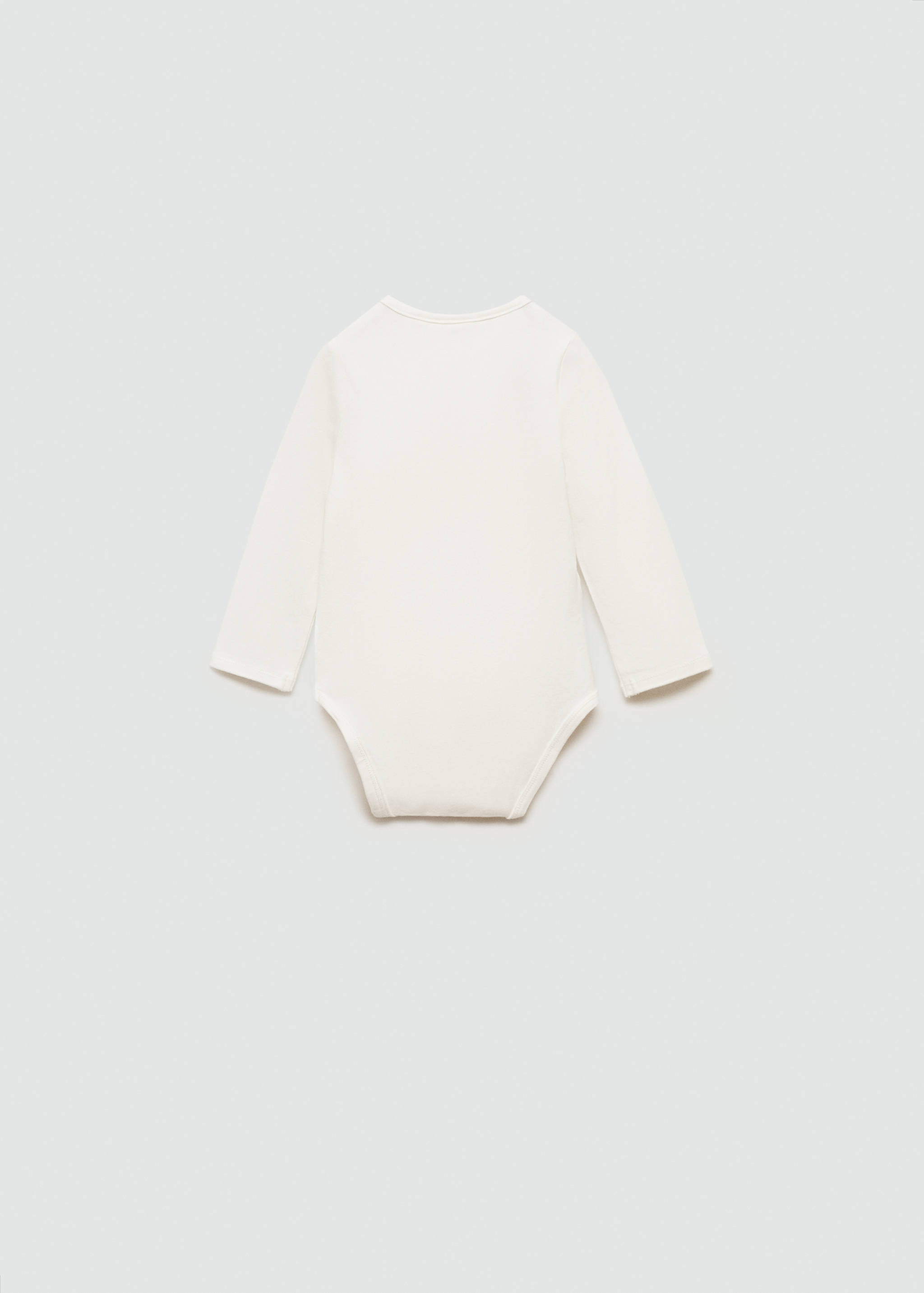 Body algodón botones - Reverso del artículo