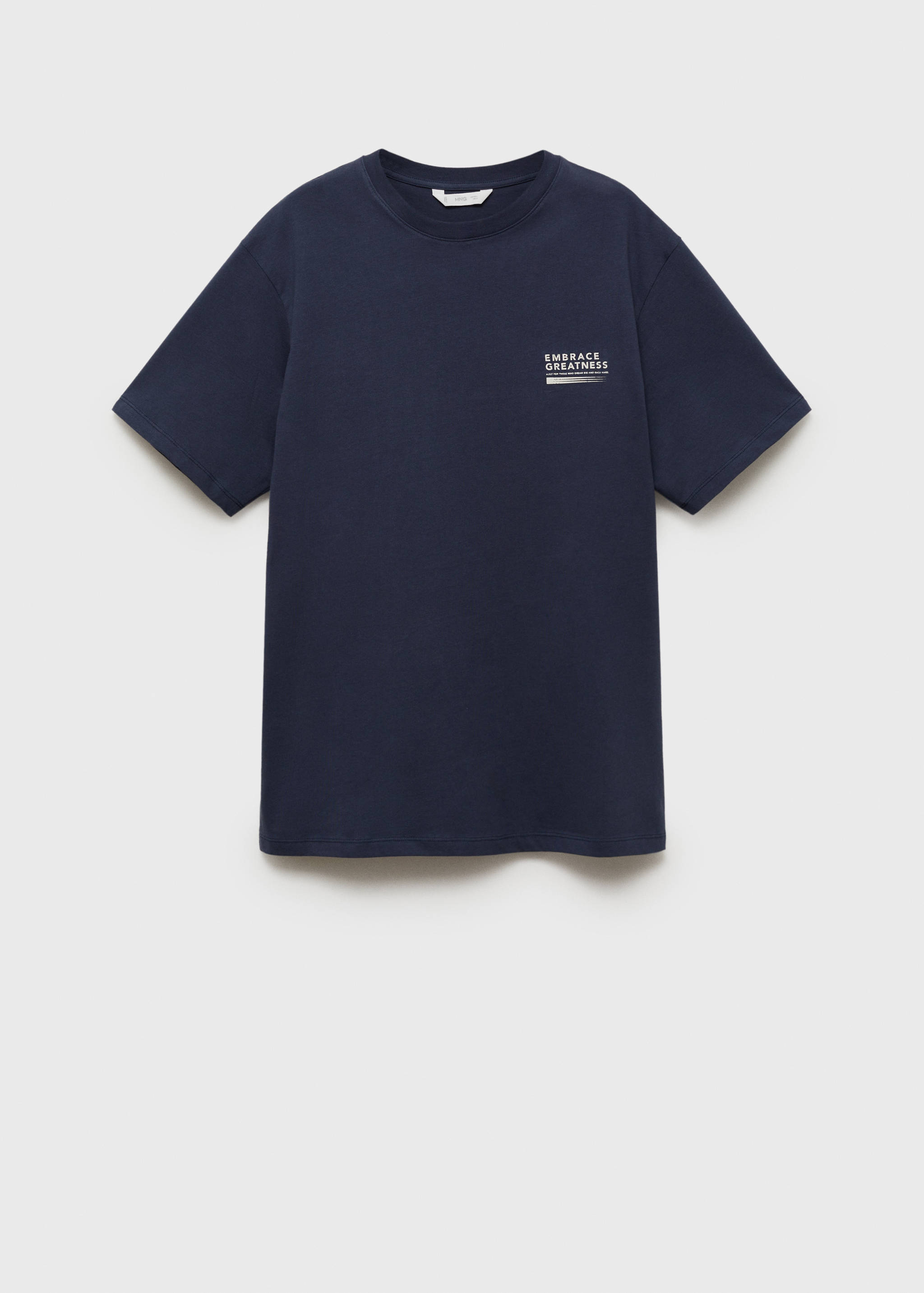 Camiseta algodón mensaje - Artículo sin modelo