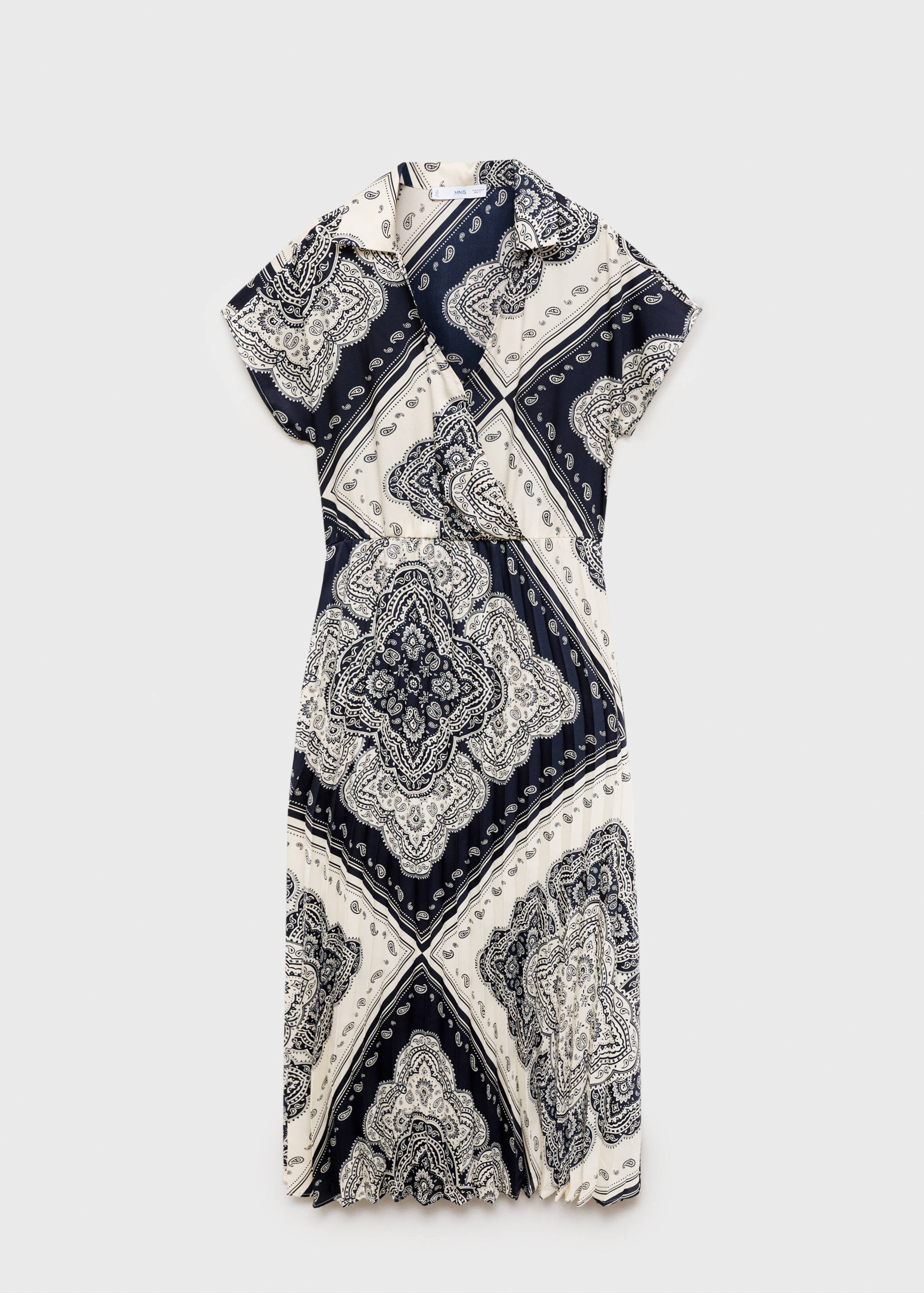 Vestido camisero estampado paisley - Artículo sin modelo