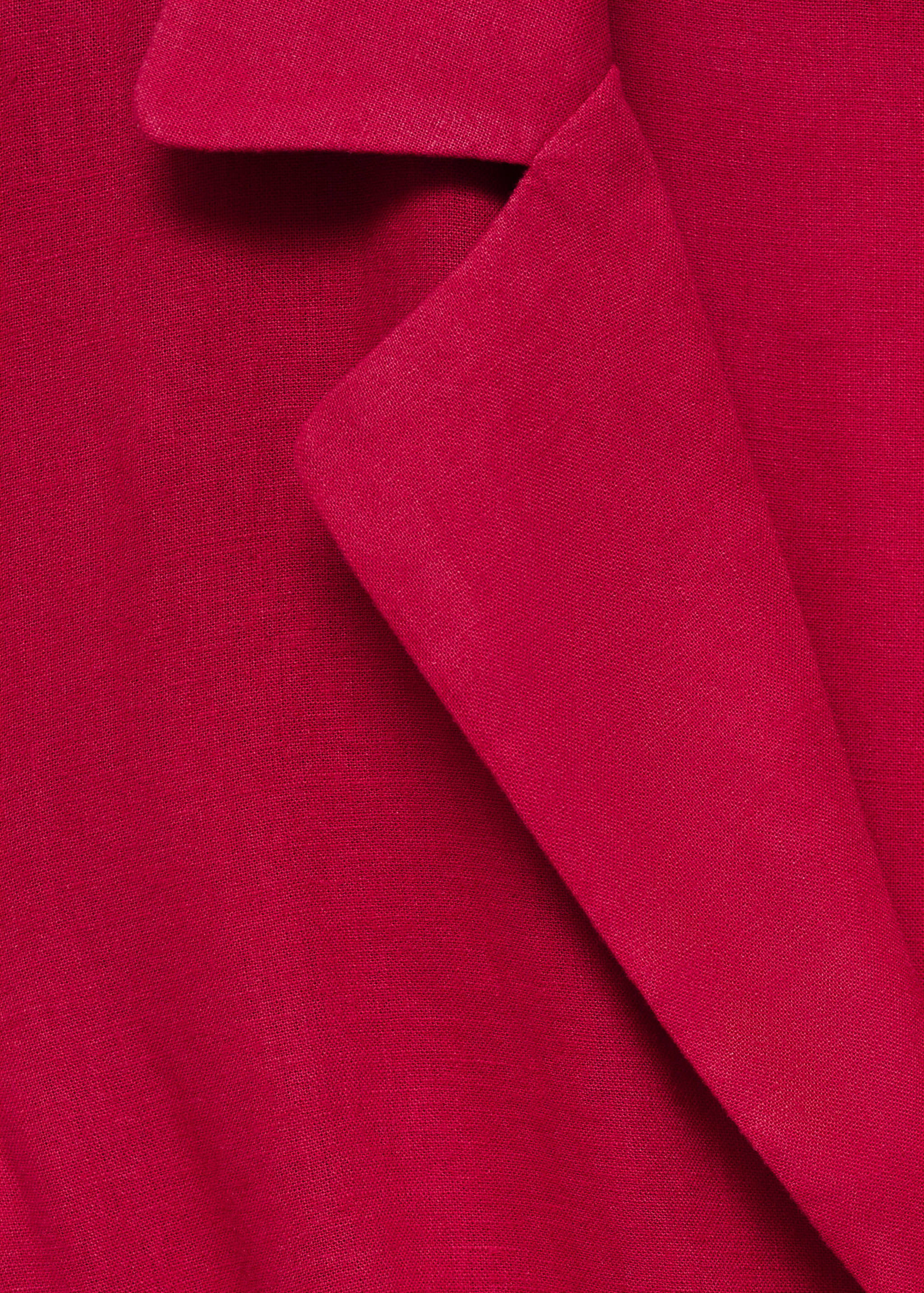 Hemdblusenkleid aus Leinen mit Gürtel - Detail des Artikels 8
