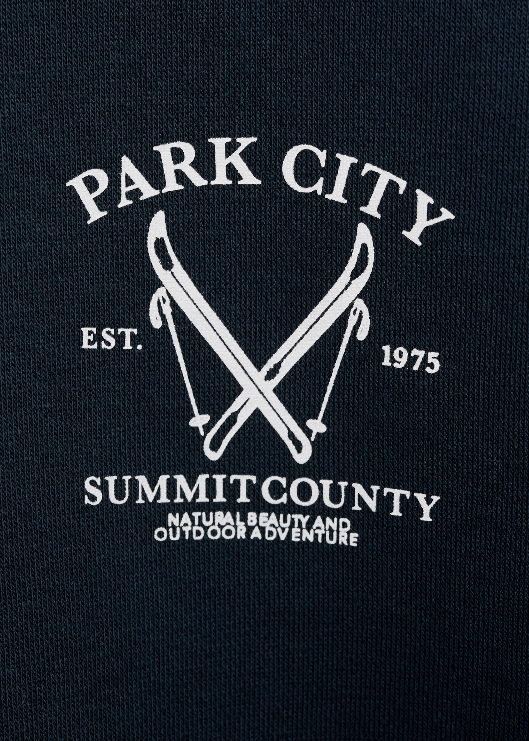 Printed cotton sweatshirt - Details of the article 8