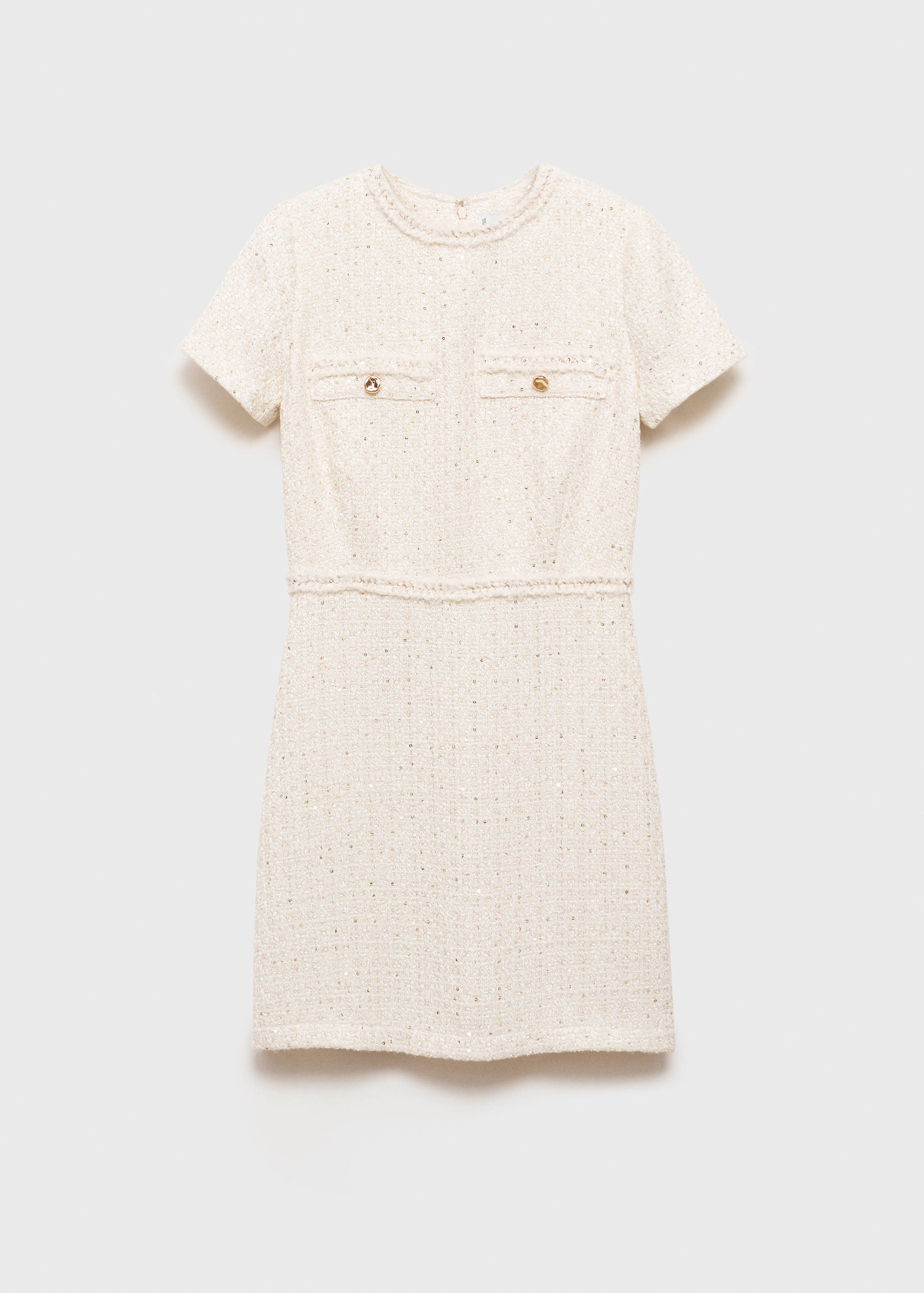 Robe courte tweed - Article sans modèle