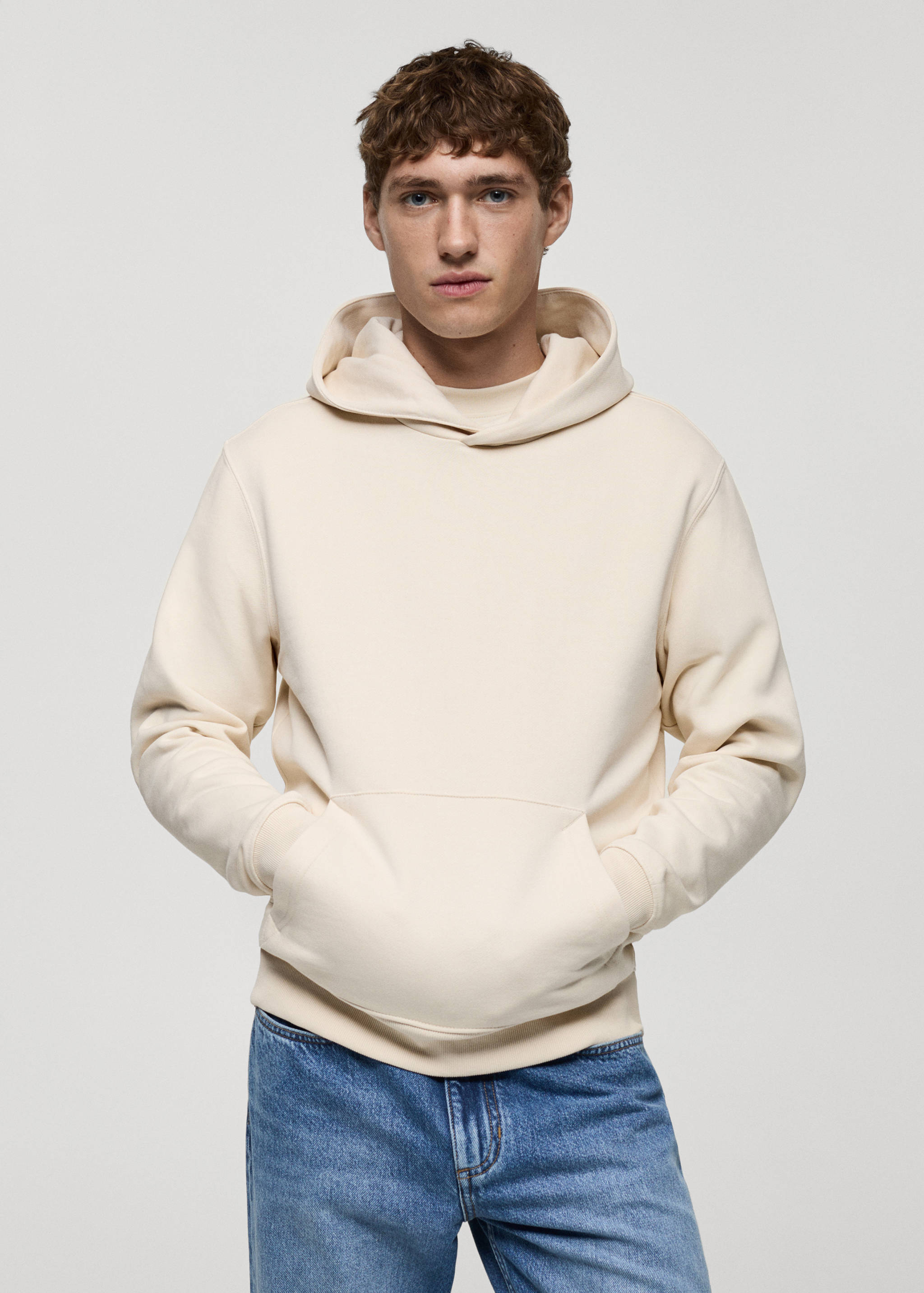 Hoodie cotton sweatshirt - Medium plane