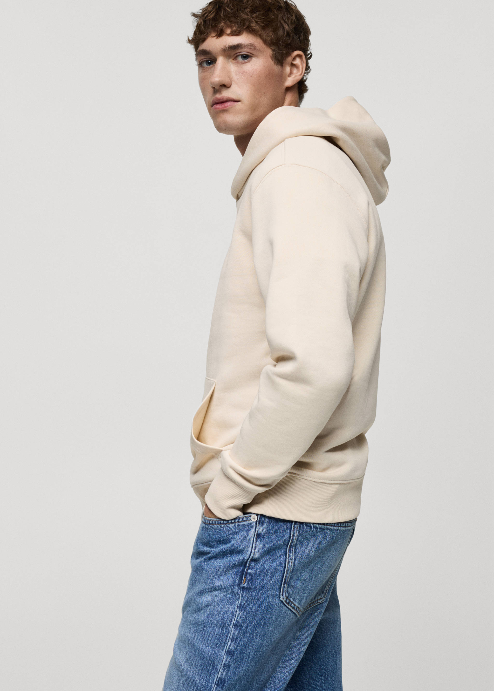 Hoodie cotton sweatshirt - Details of the article 2
