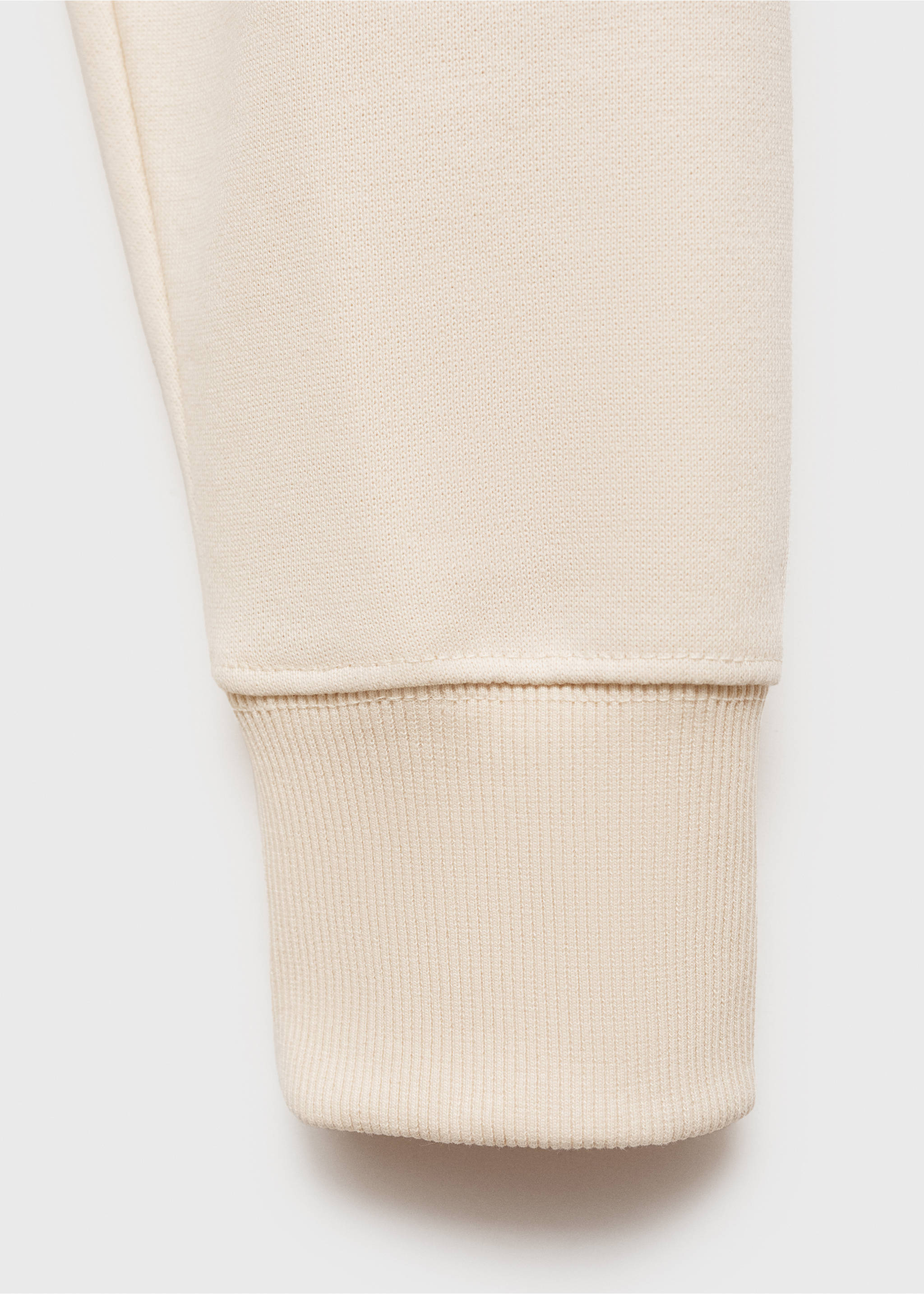 Baumwoll-Hoodie - Detail des Artikels 0, Ecru. Ref: 87050600-00.