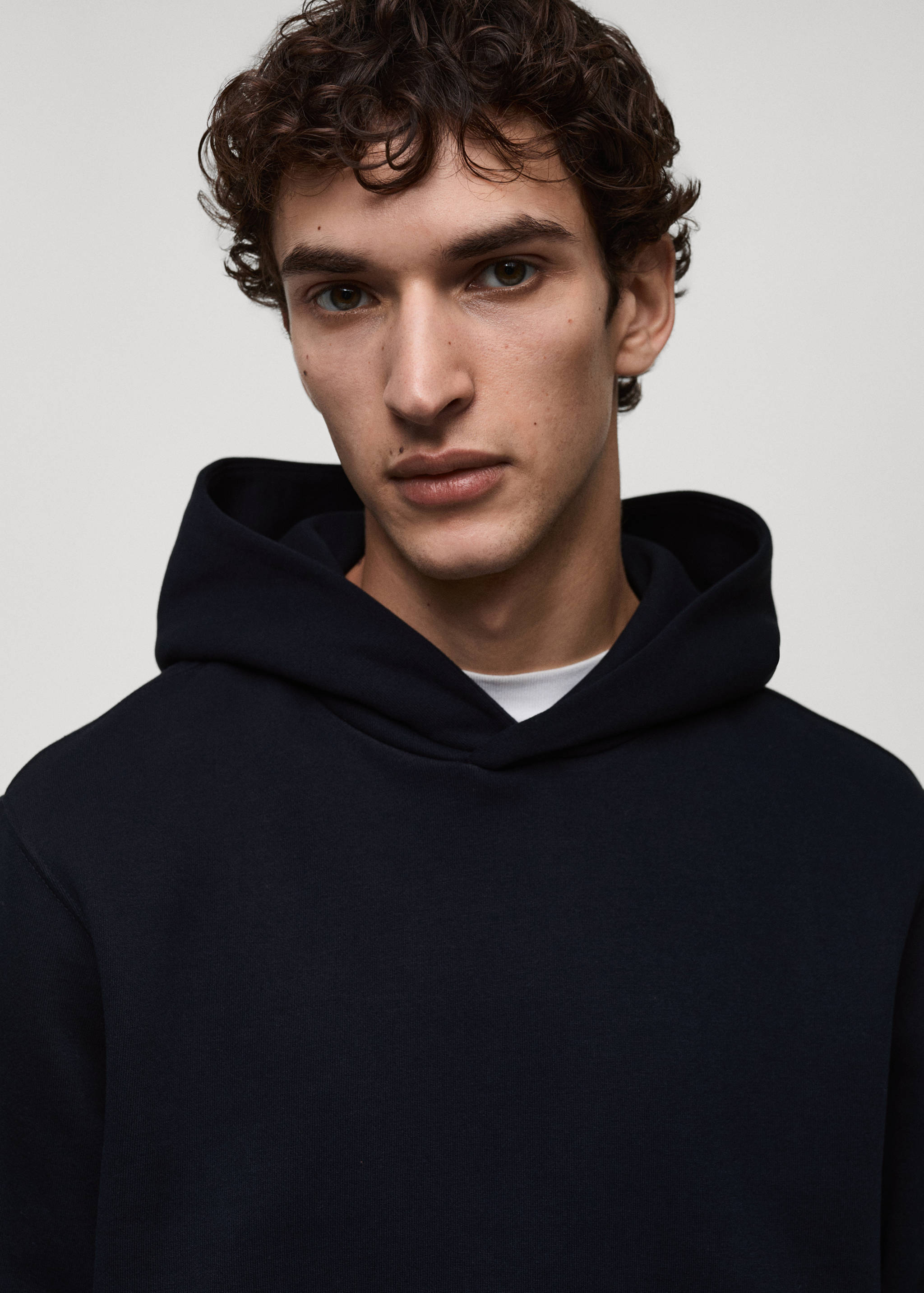 Hoodie cotton sweatshirt - Details of the article 1