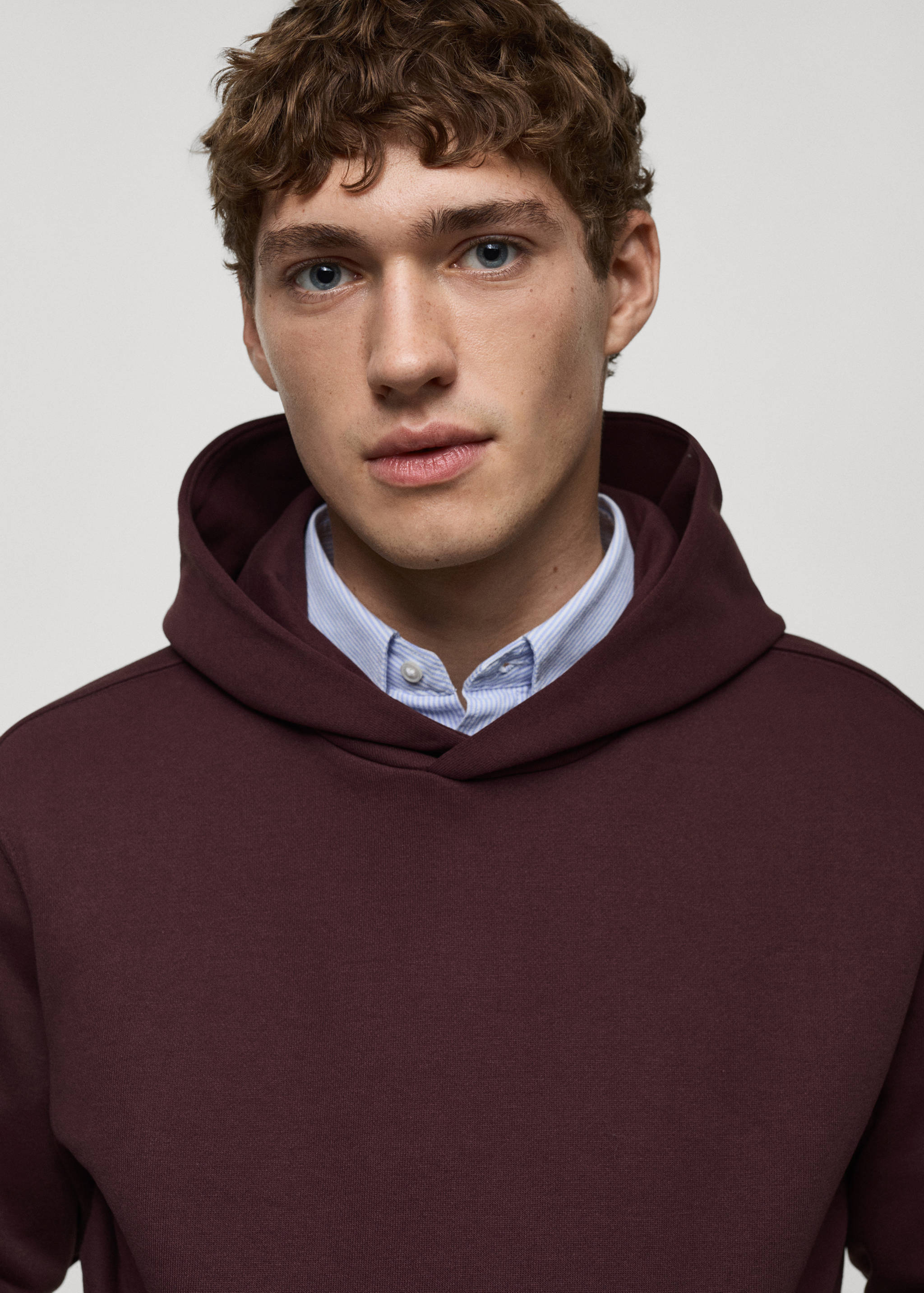 Hoodie cotton sweatshirt - Details of the article 1