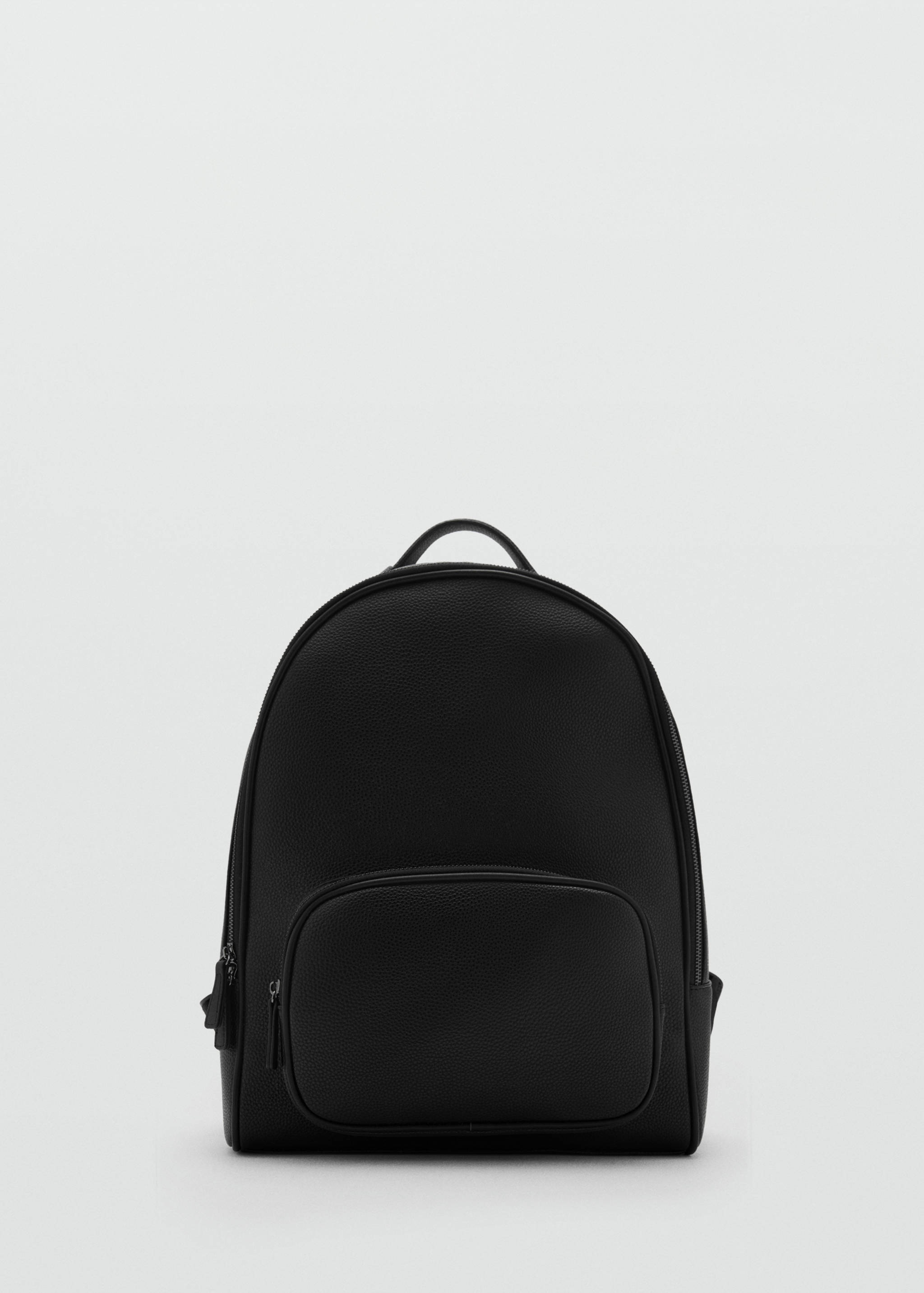 Leather-effect backpack - Article without model