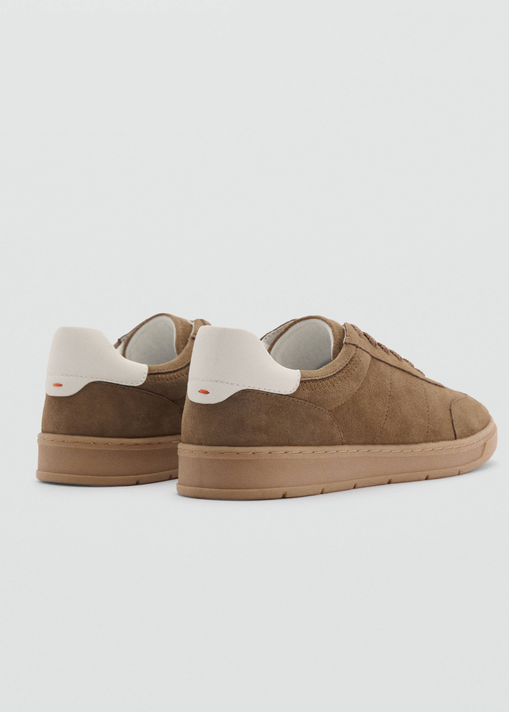 Suede mixed sneakers - Details of the article 1