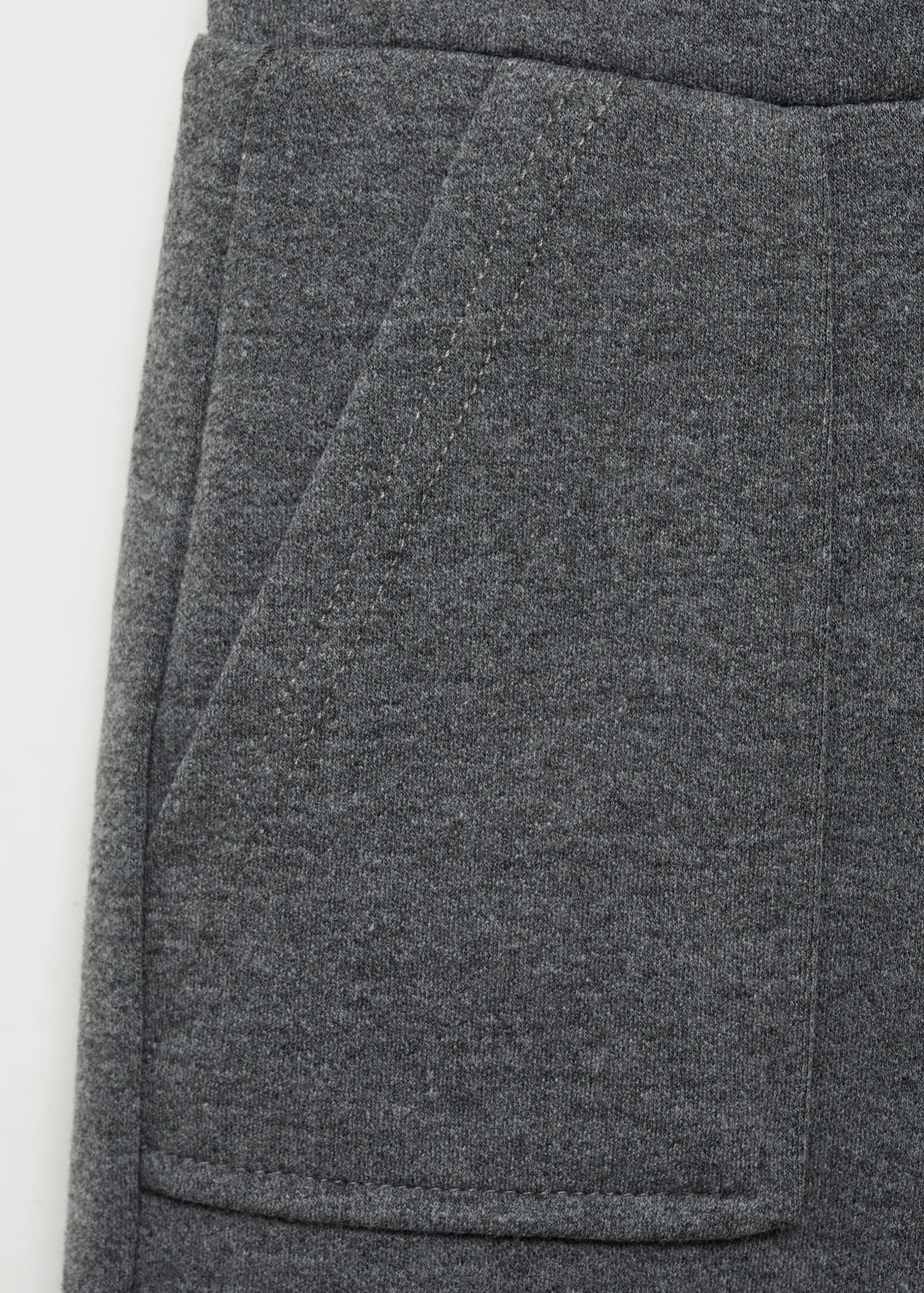 Straight knitted pants - Details of the article 8
