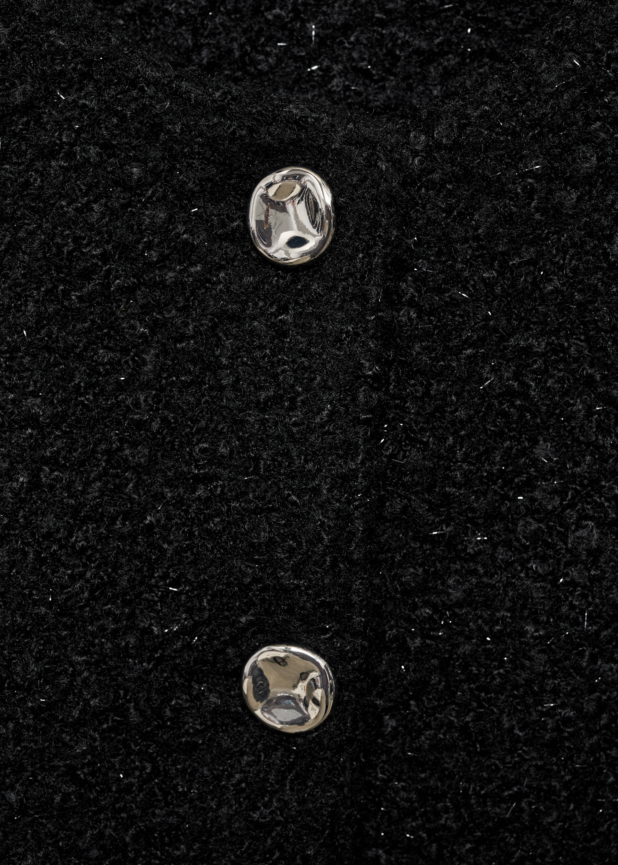 Shiny bouclé jacket - Details of the article 8