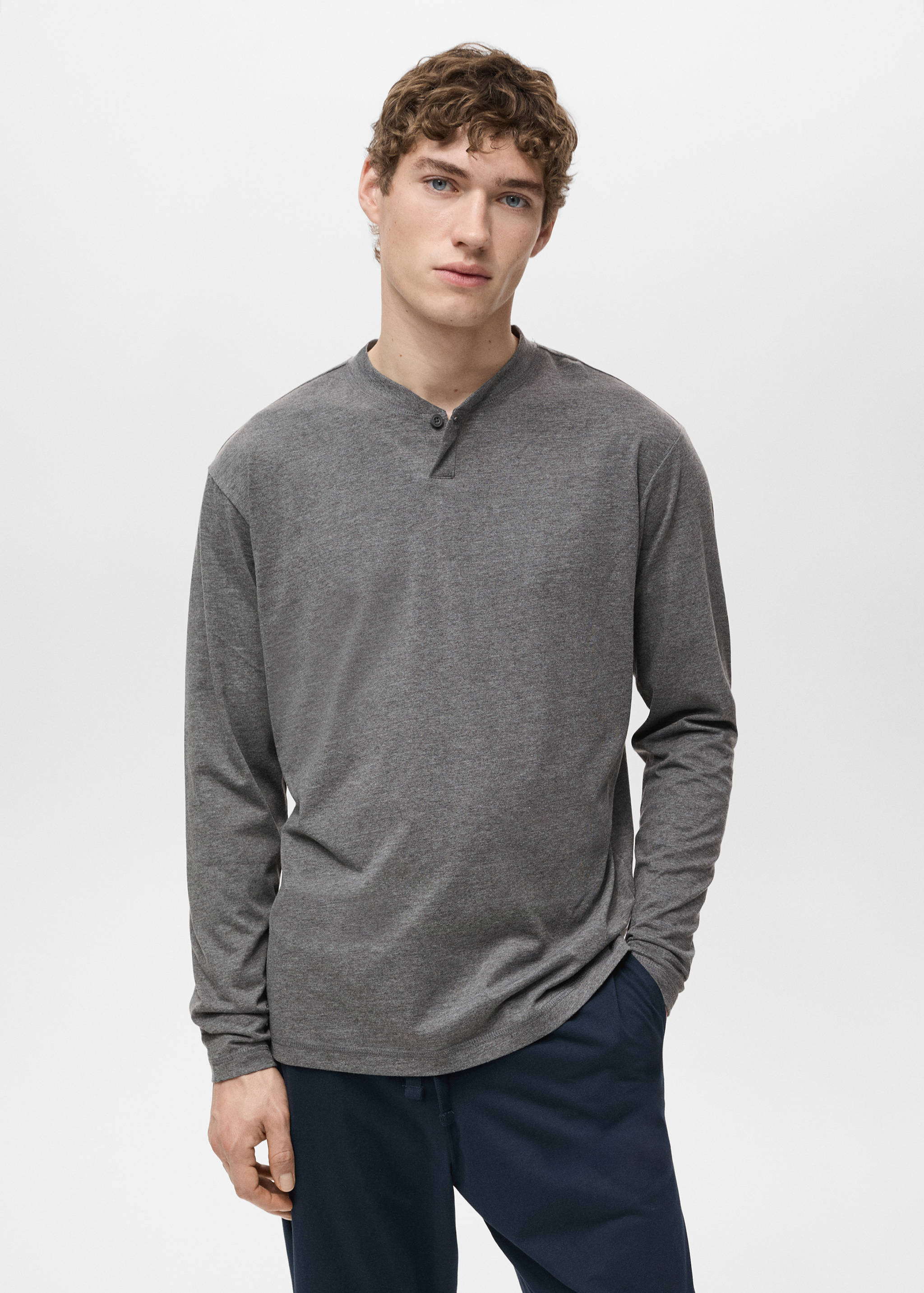 Pack pijama largo 100% algodón - Plano medio