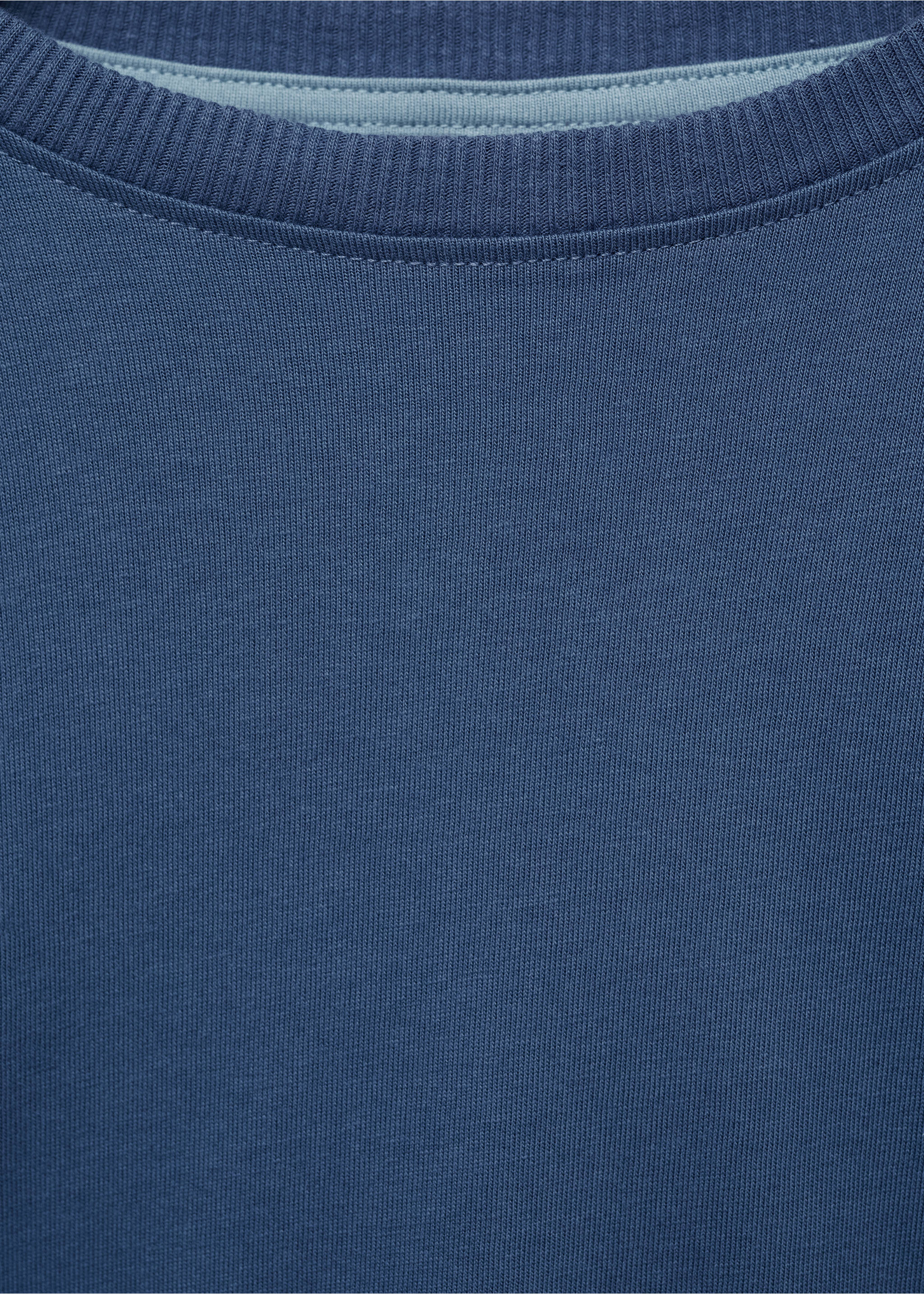 Samarreta missatge - Detall de l'article 8, Blau. Ref: 87050637-00.