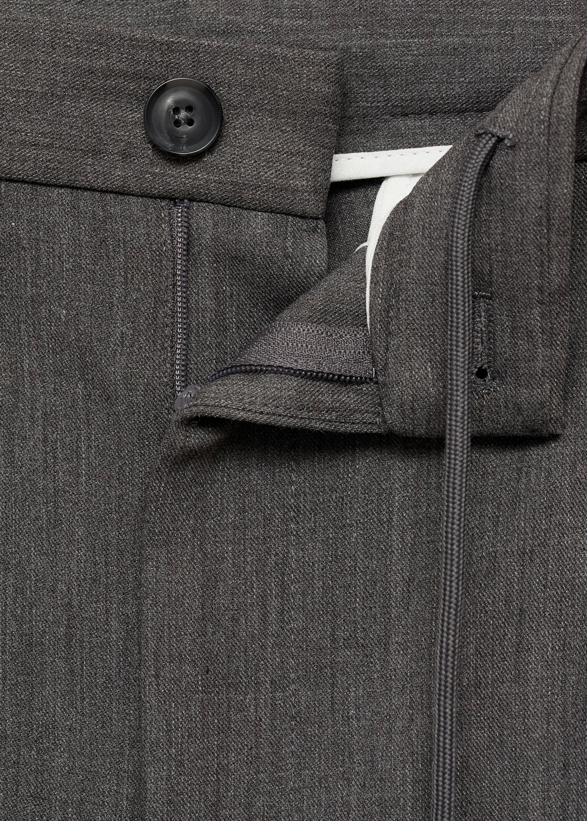 Straight Fit-Bundfaltenhose - Detail des Artikels 8