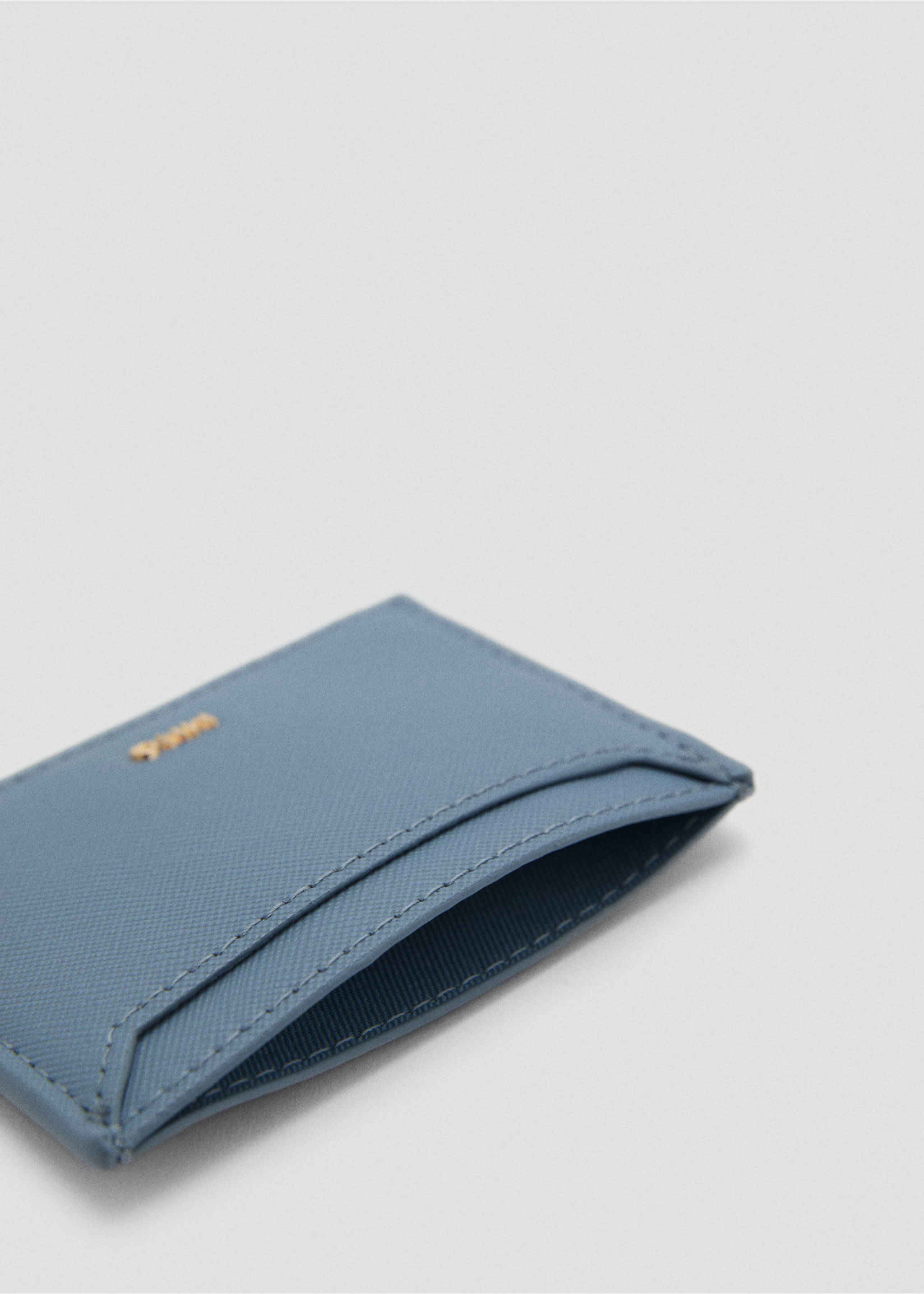 Kartenhalter in Saffiano-Optik - Detail des Artikels 1, Himmelblau. Ref: 87050646-00.