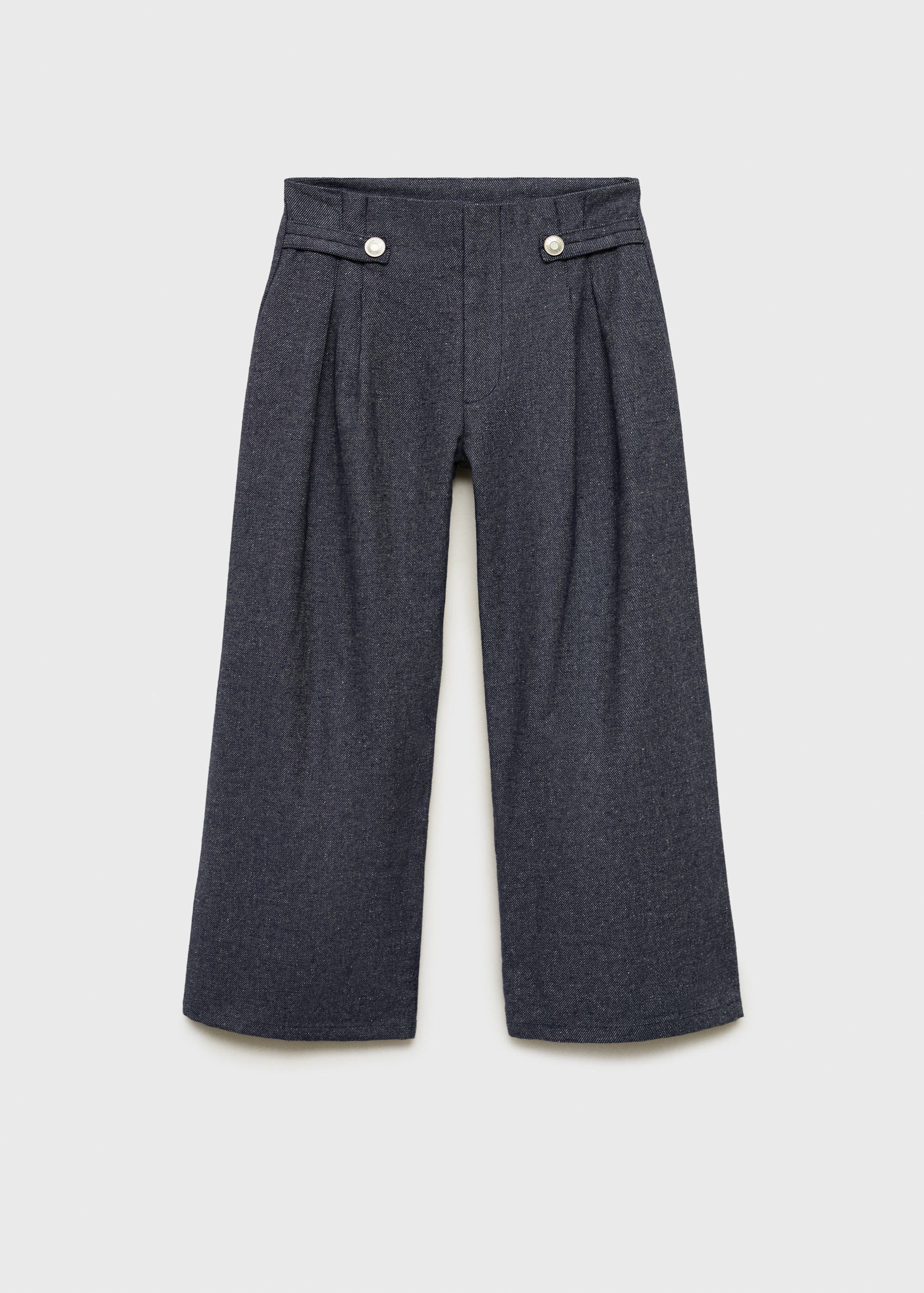 Wide leg pleated pants - Article without model