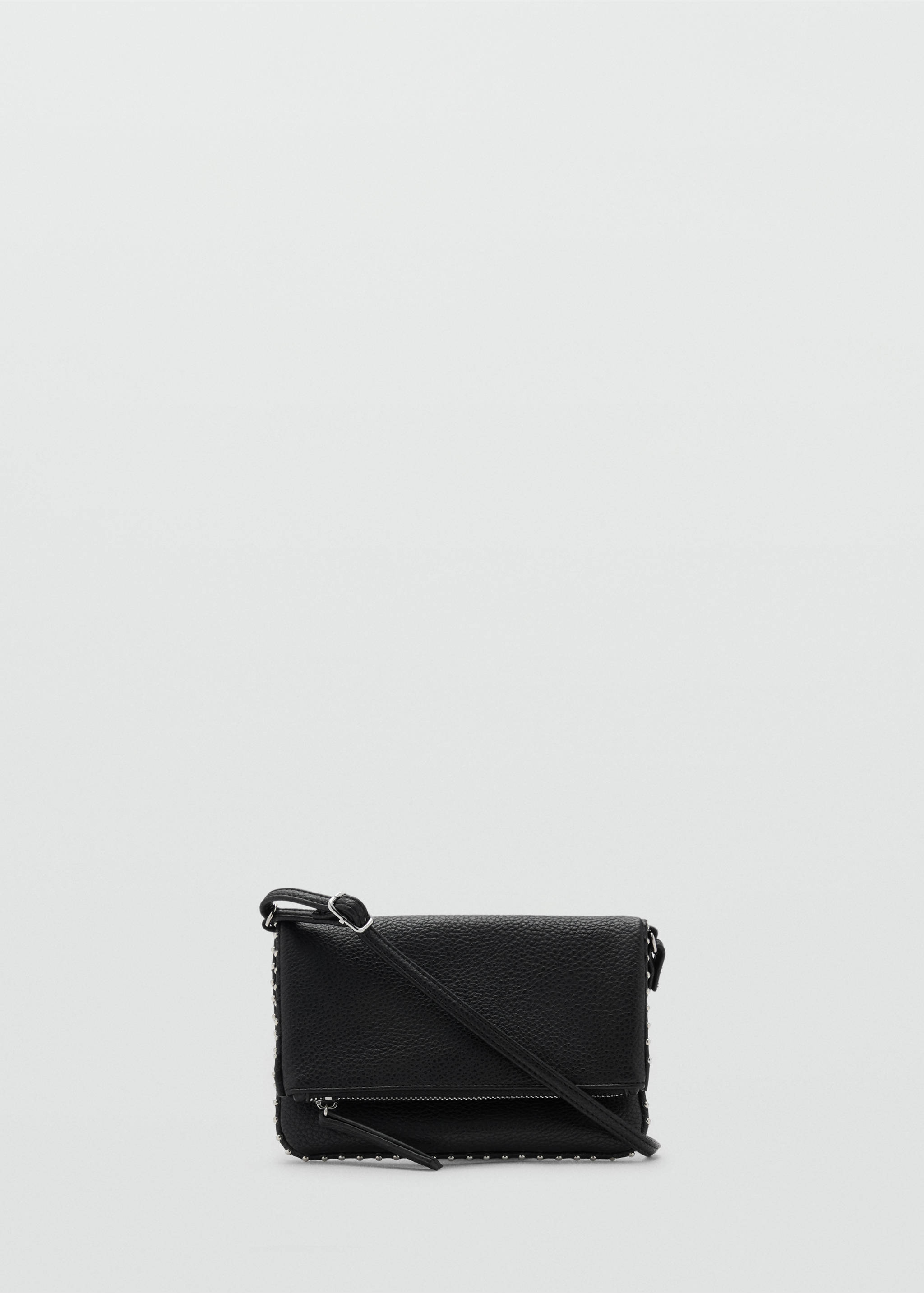 Stud cross body bag - Article without model, Black. Ref: 87050648-00.