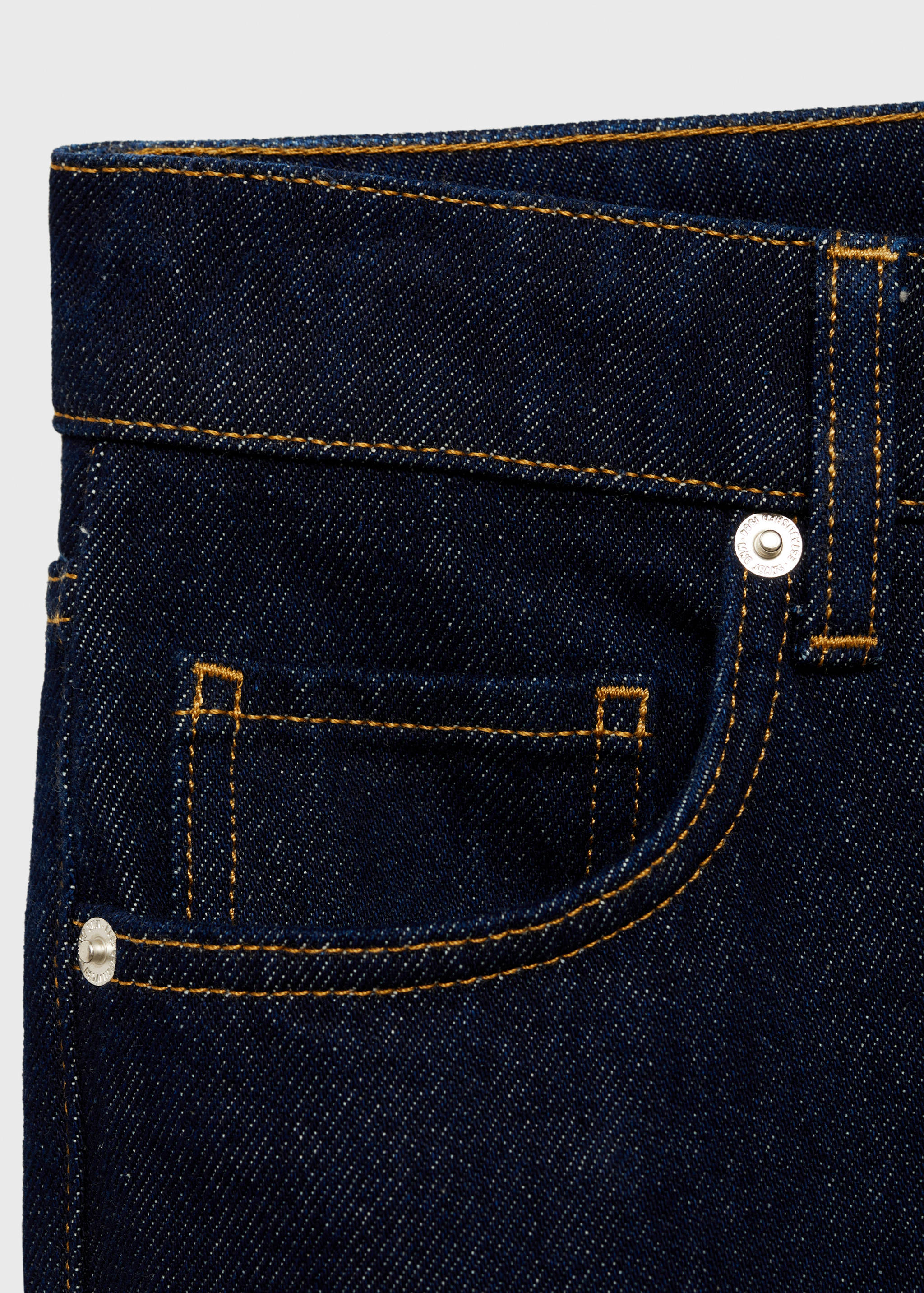 Rinse-wash jeans with cuffs - Details of the article 8