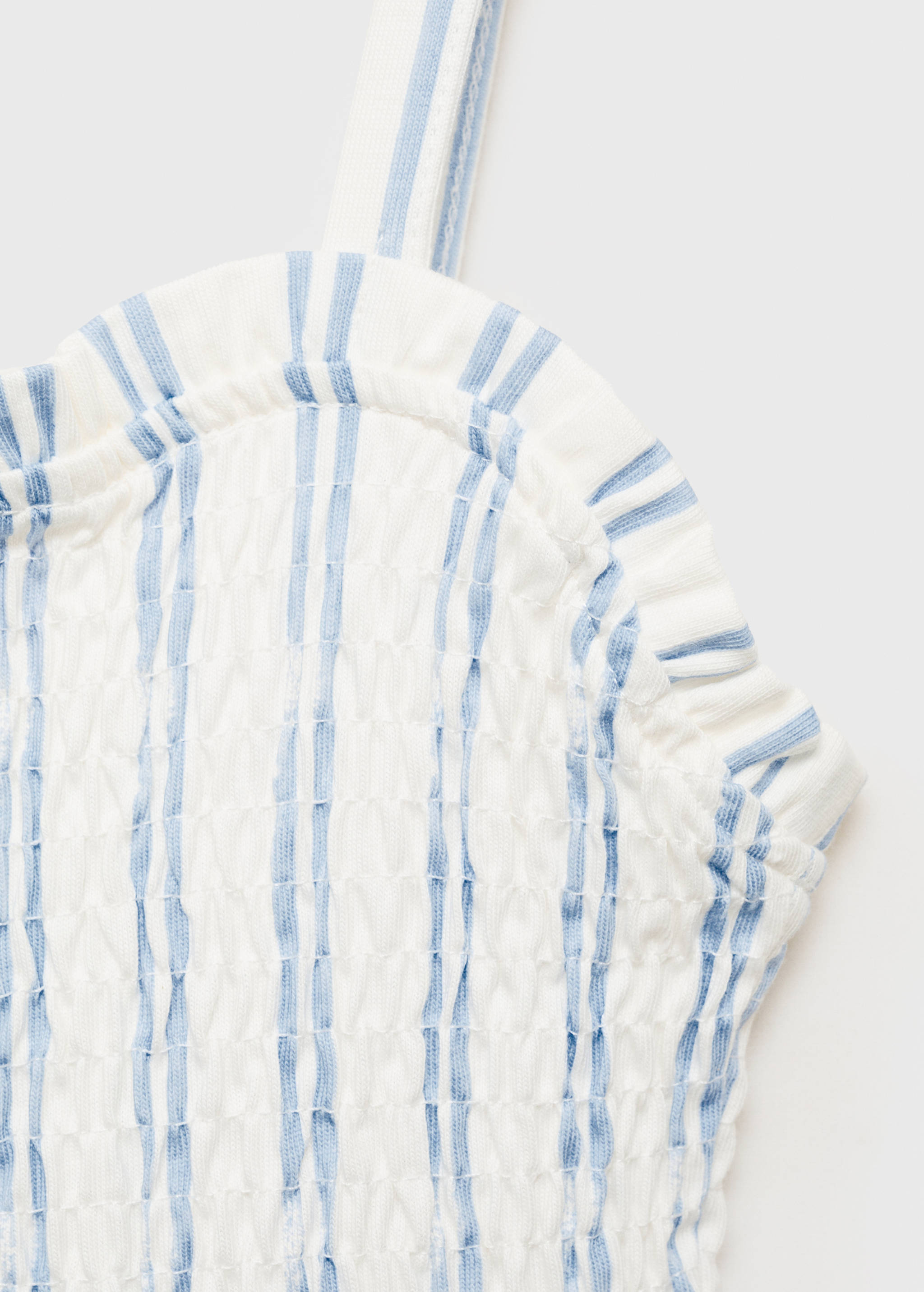 Ruffled striped dress - Details of the article 8