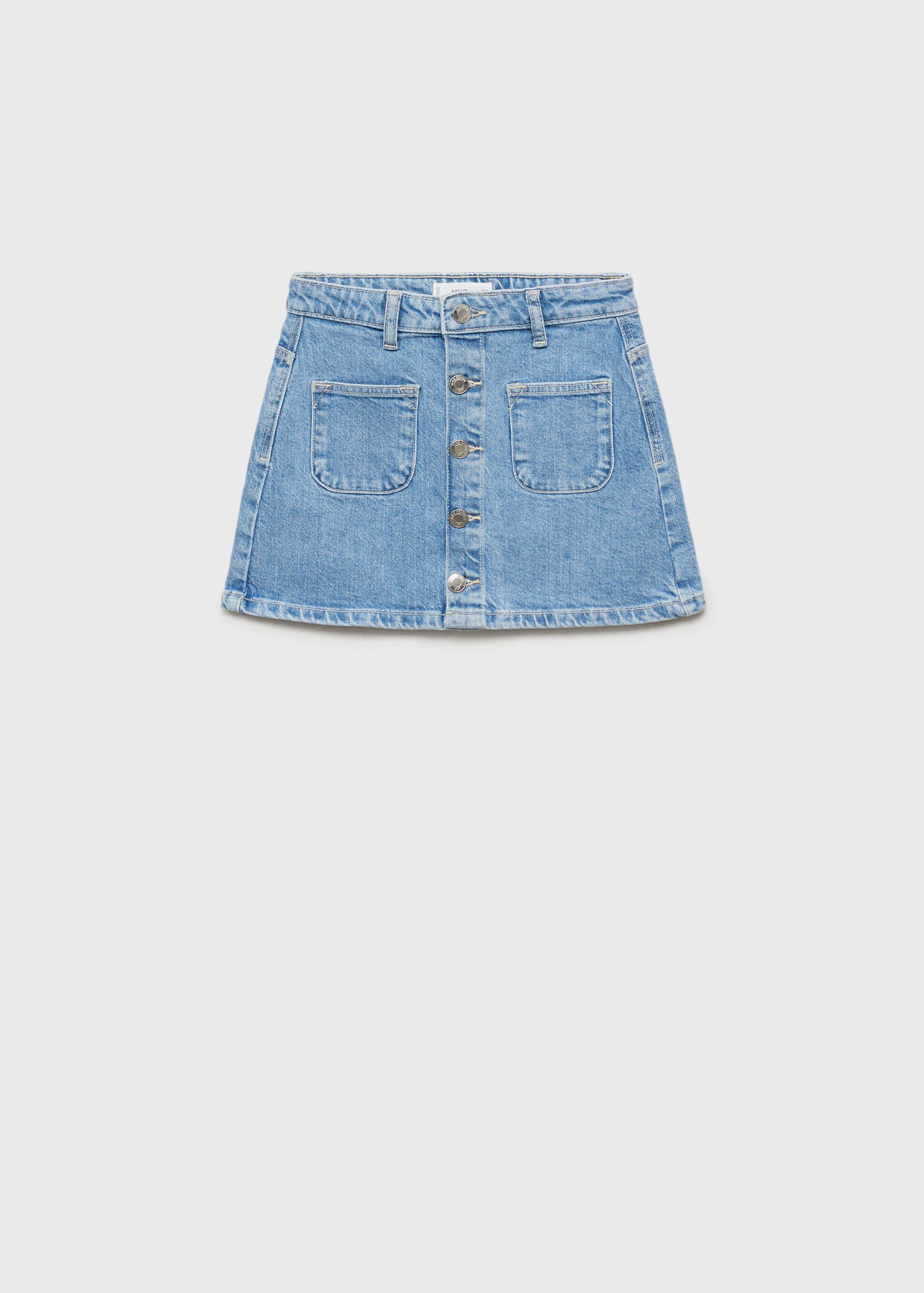 Jeansrock mit Knöpfen - Artikel ohne Model