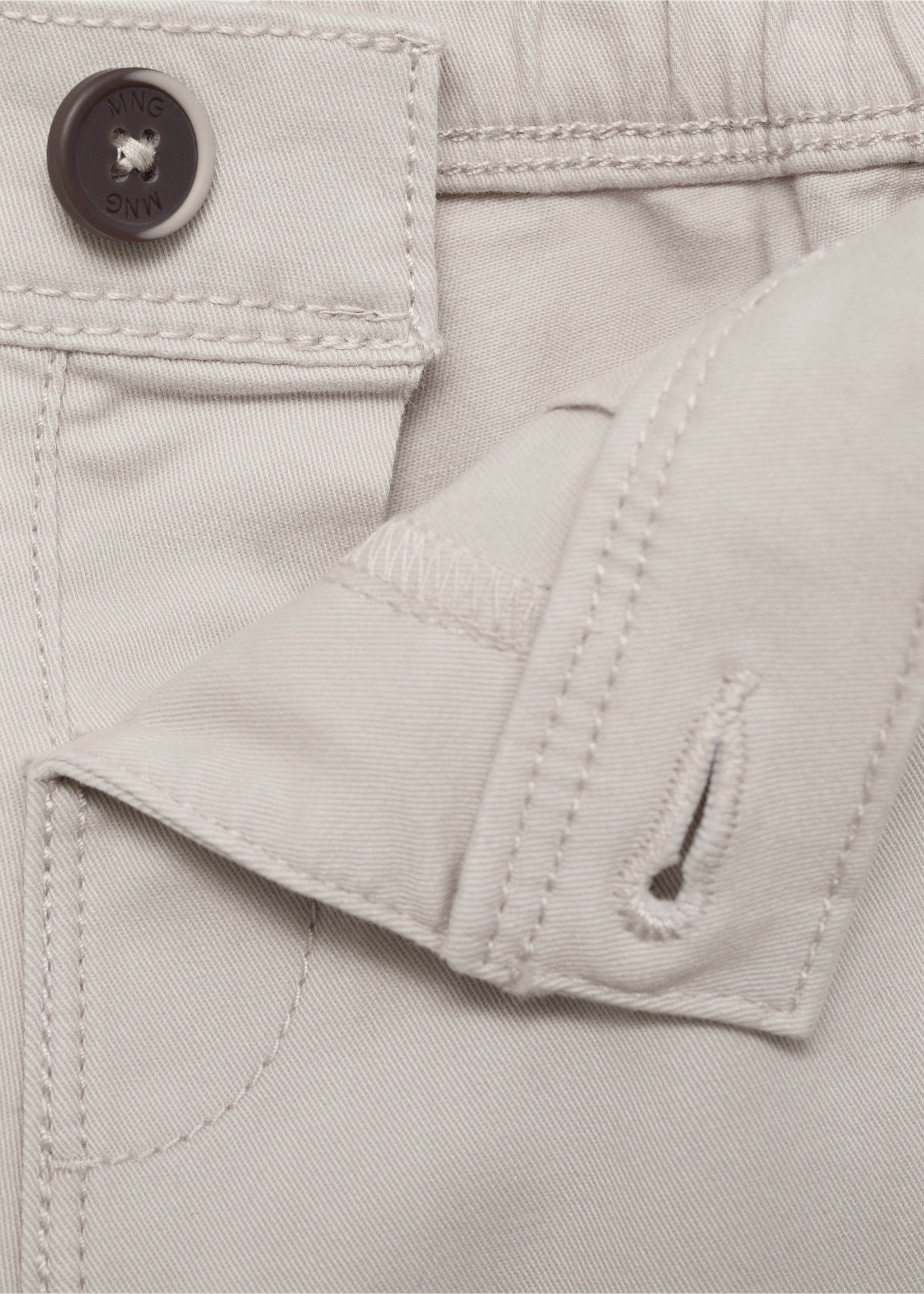 Pantalón cargo - Detalle del artículo 8, Gris hielo. Ref: 87051047-00.