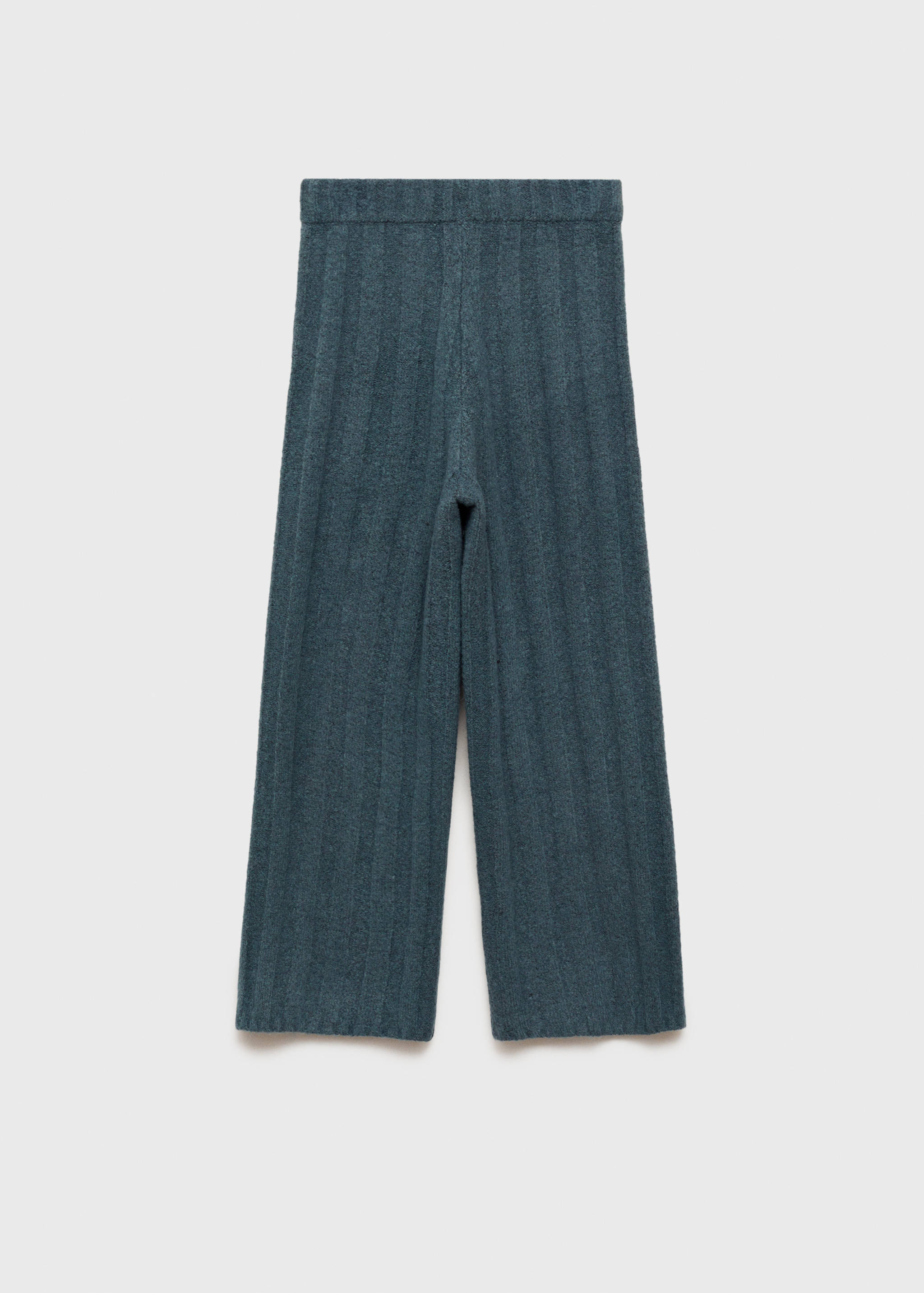 Pantalon maille côtelée - Verso de l’article