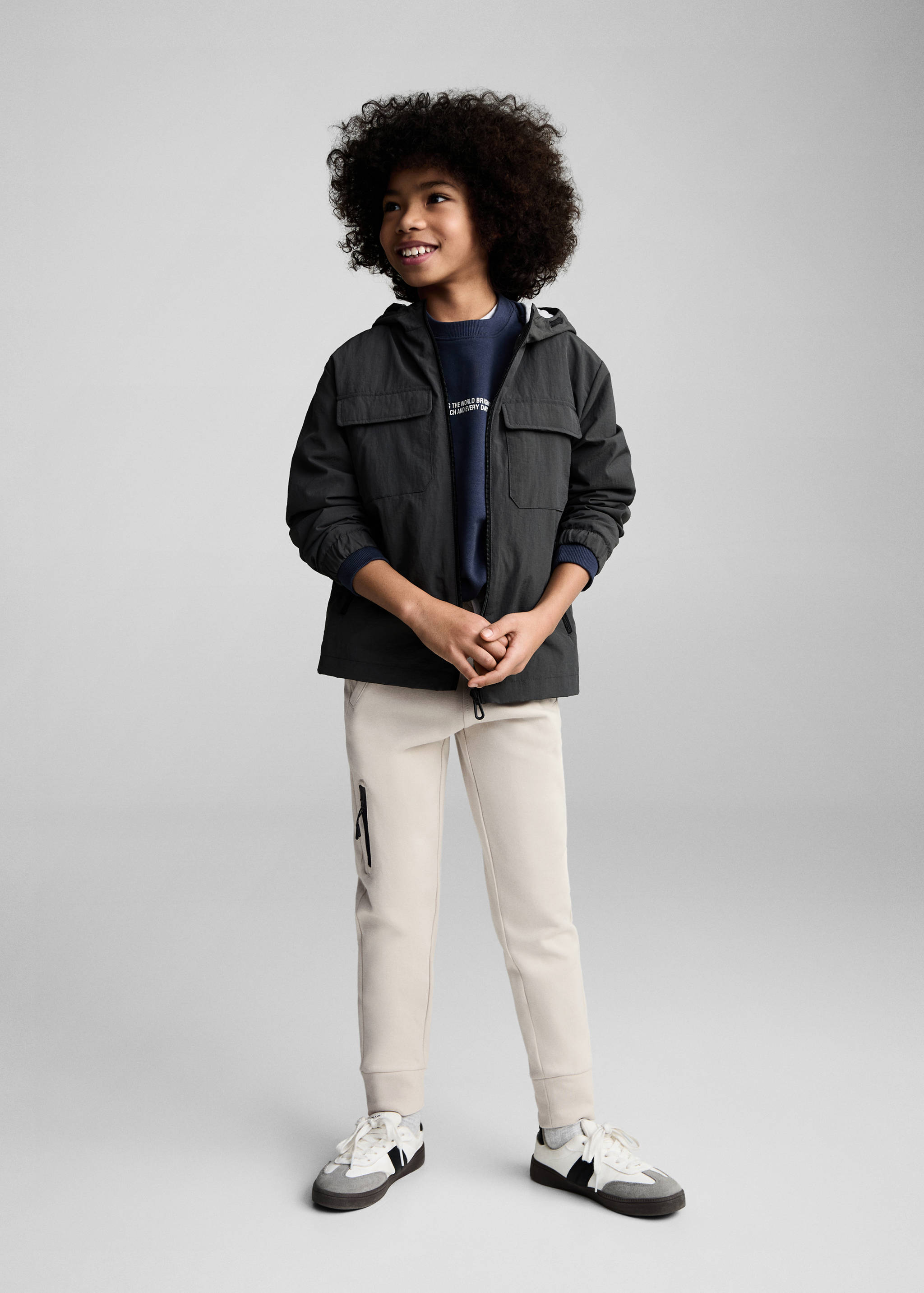 Jogging Lyocell taille élastique - Plan général