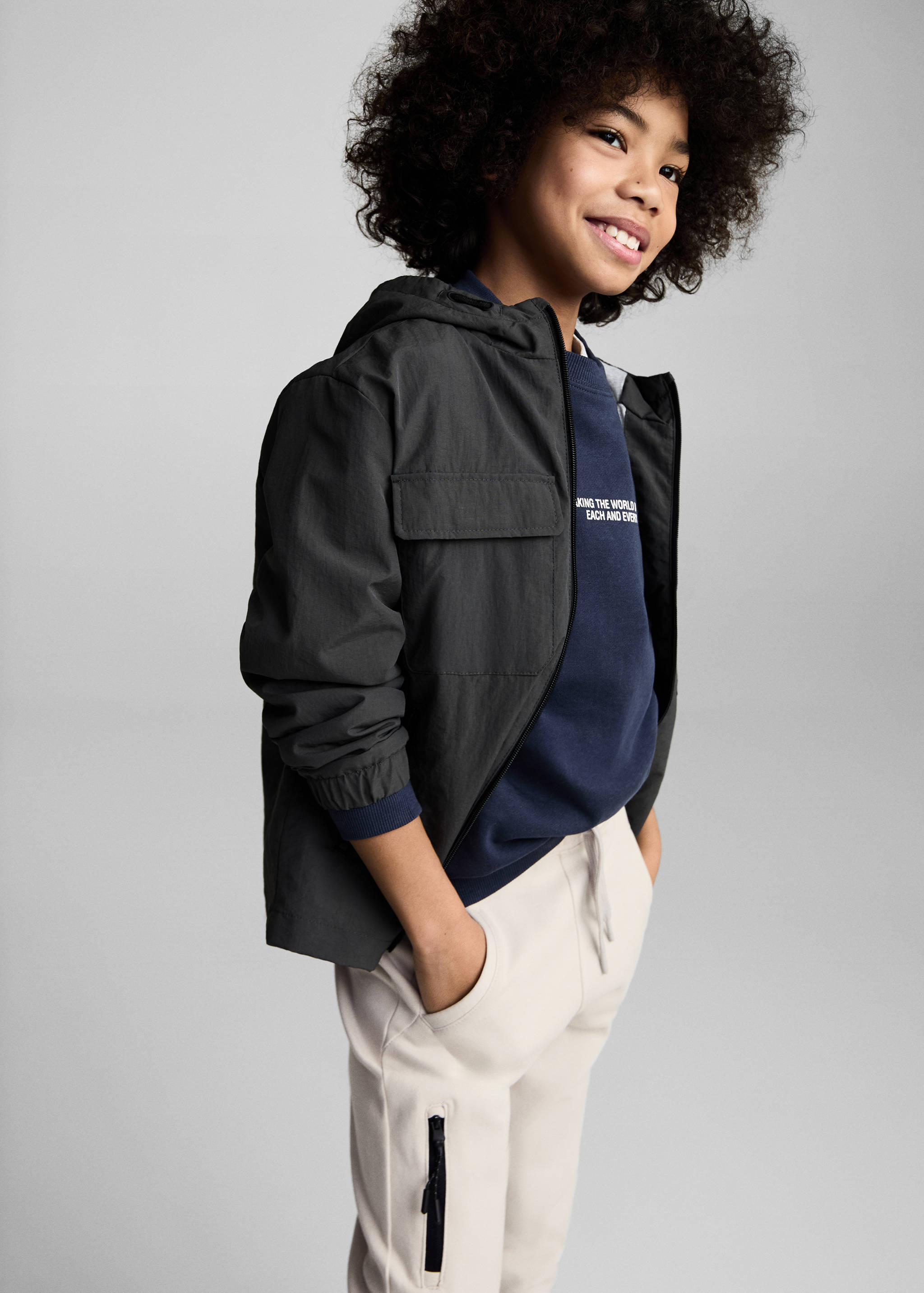 Jogging Lyocell taille élastique - Plan moyen