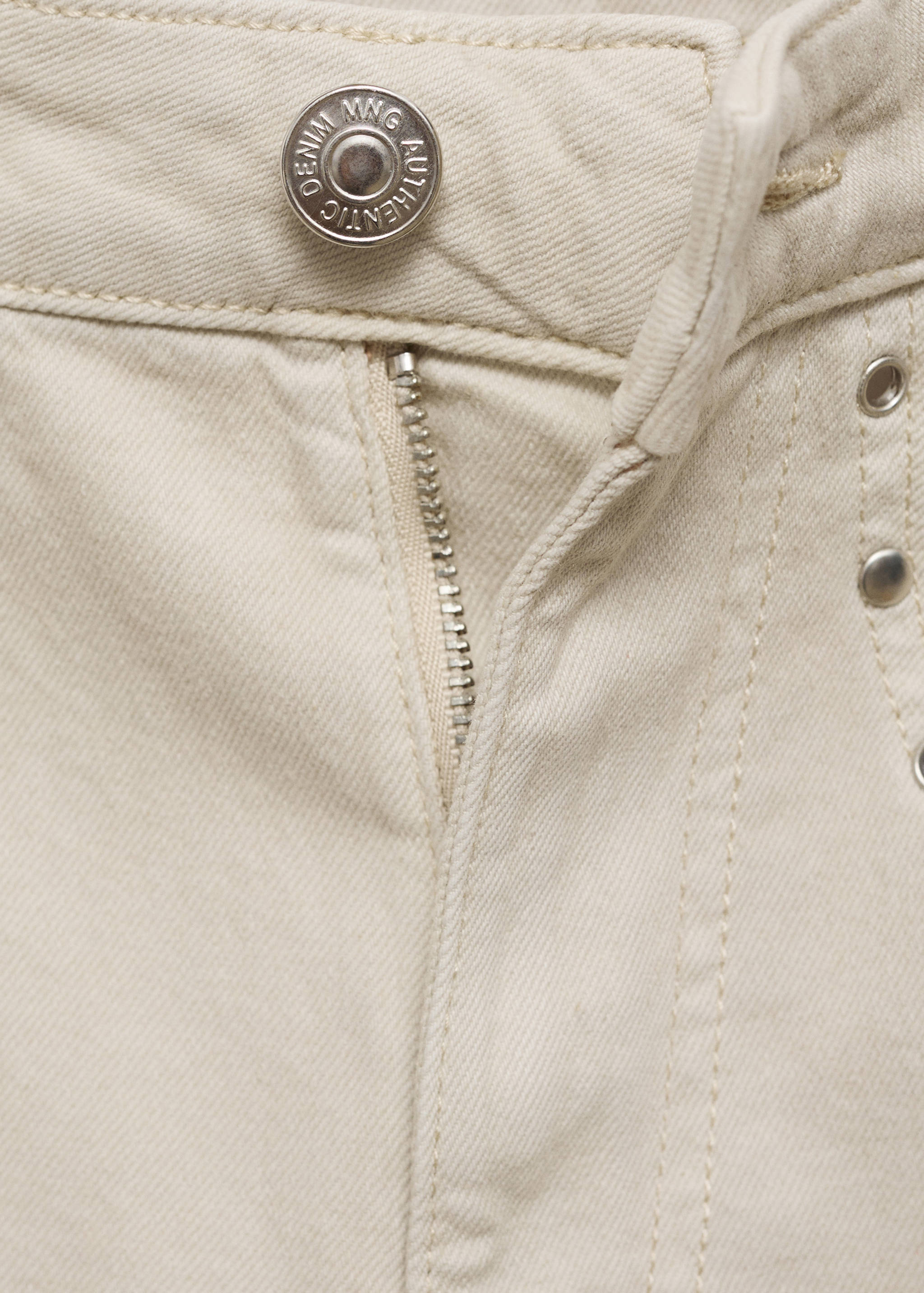 Straight-fit jeans with studs - Details of the article 8