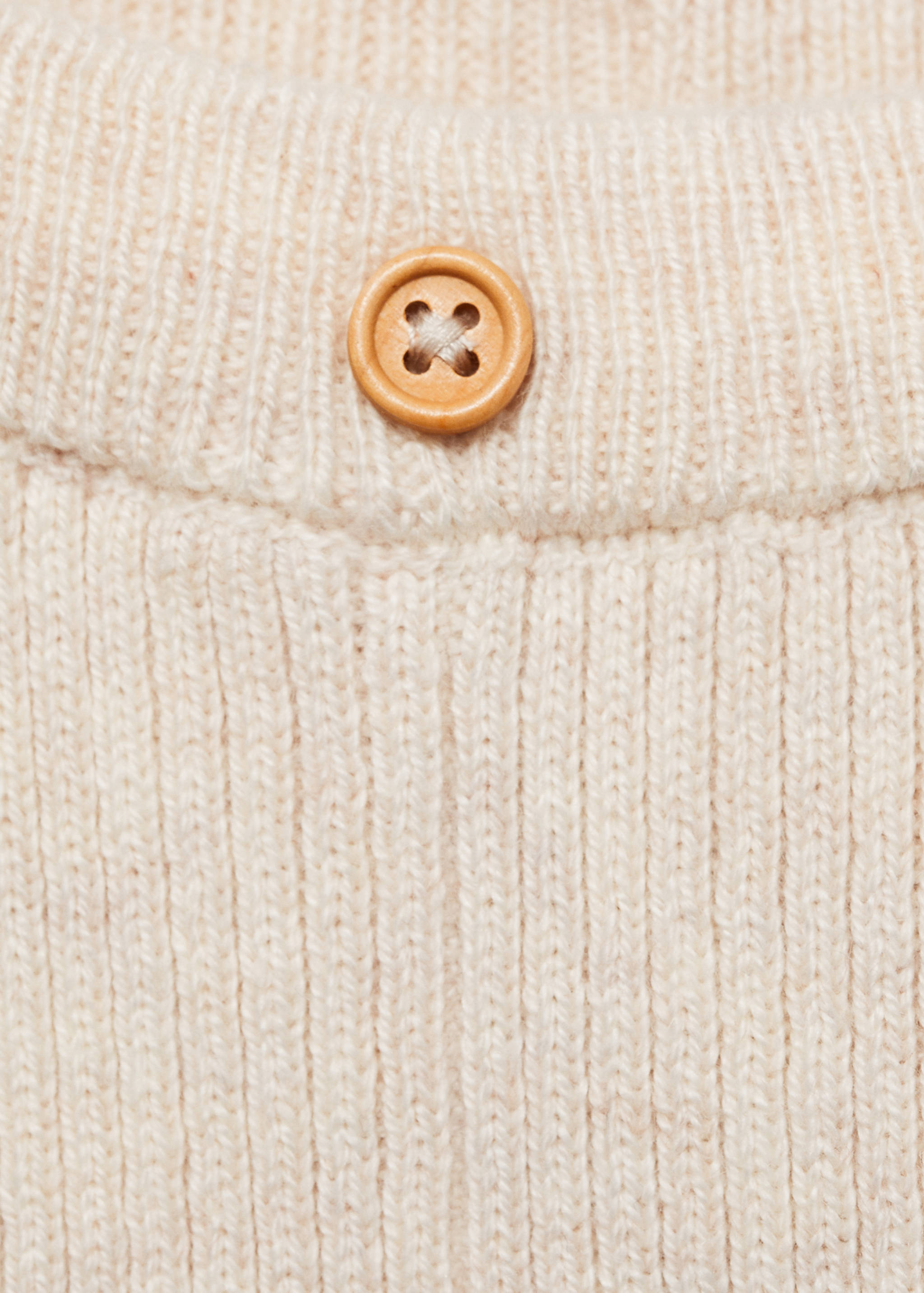 Legging maille côtelée coton - Détail de l'article 8