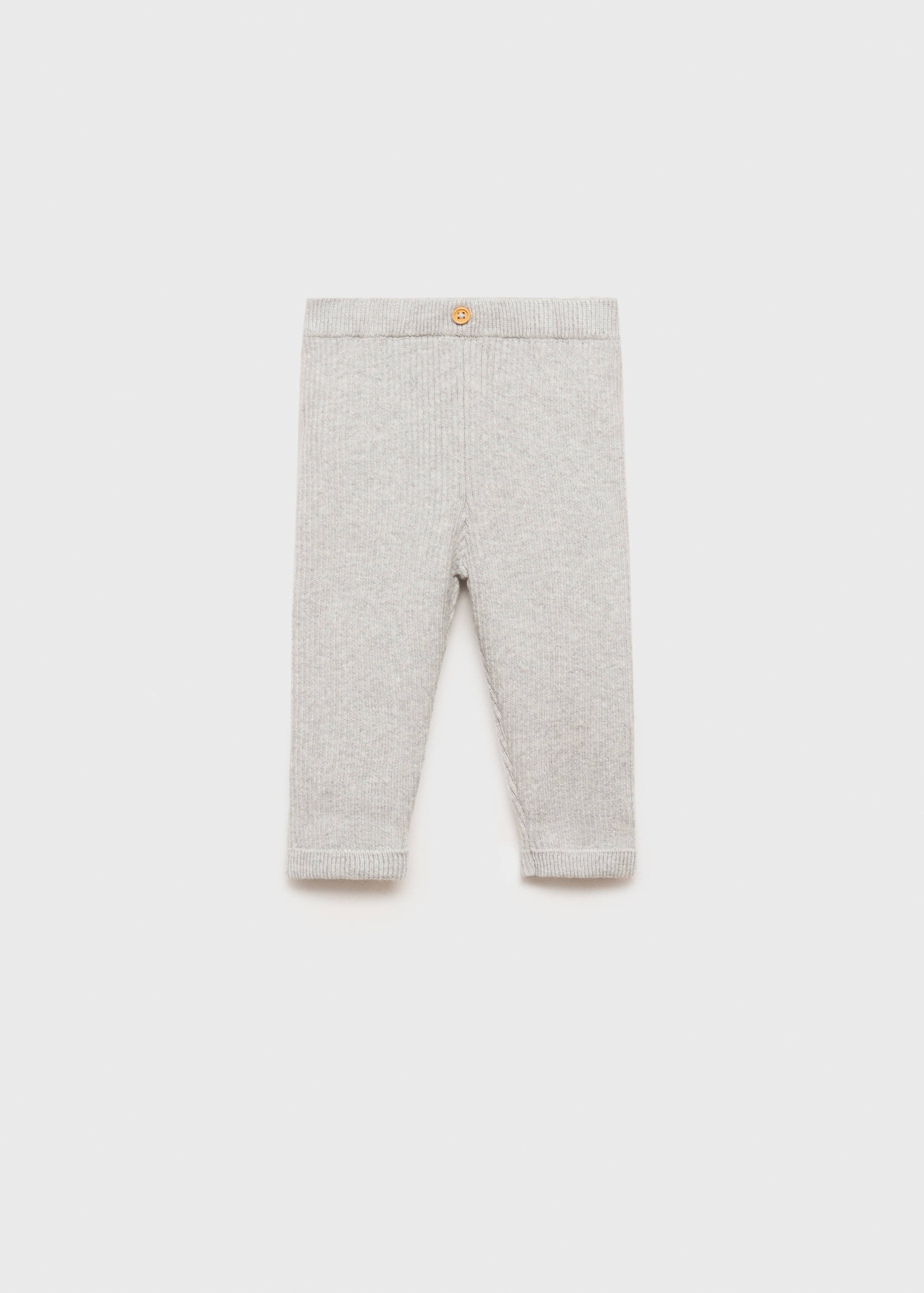 Legging maille côtelée coton - Article sans modèle