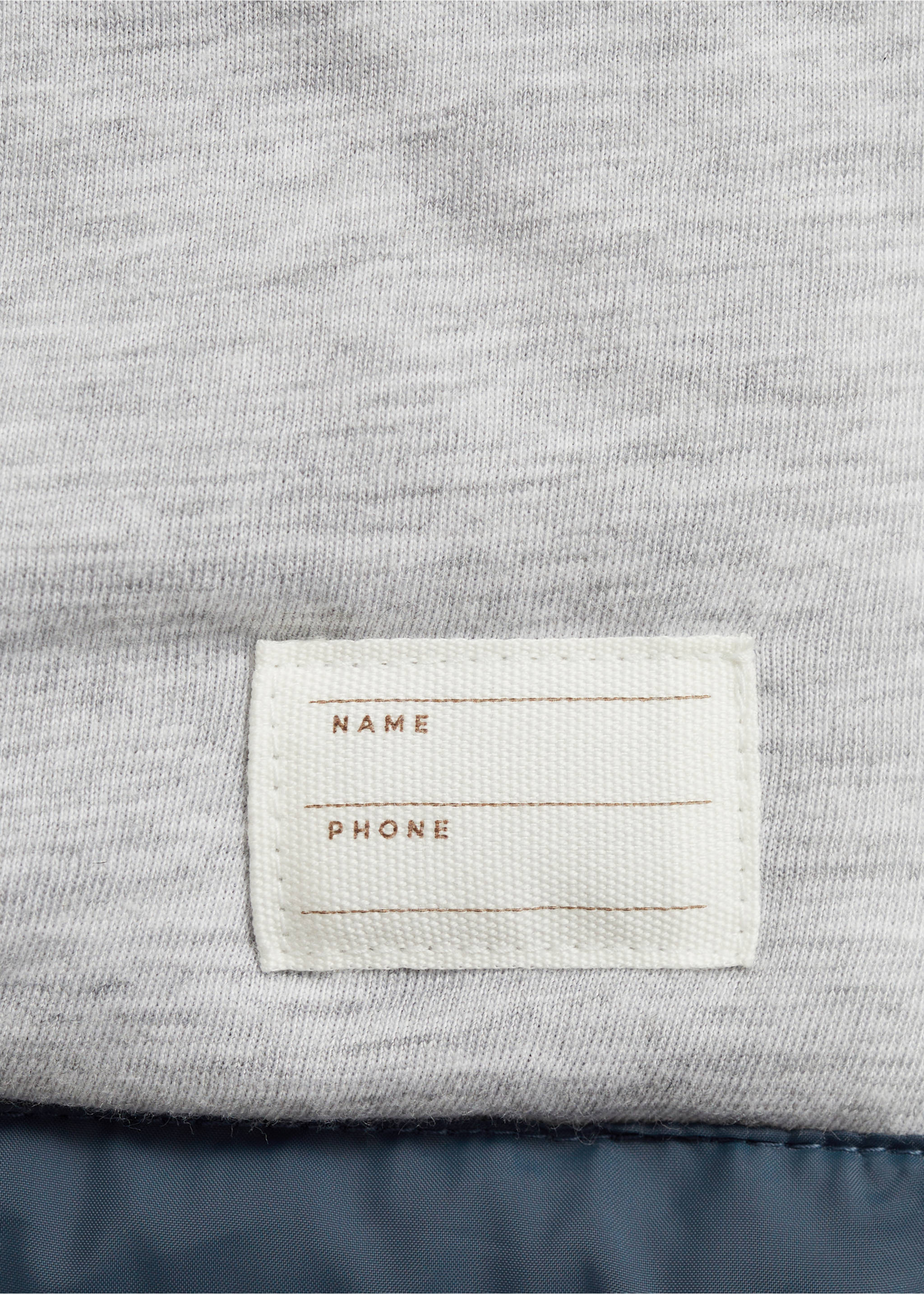 Gewatteerde anorak met capuchon - Detail van het artikel 0, Blauw. Ref: 87052024-00.