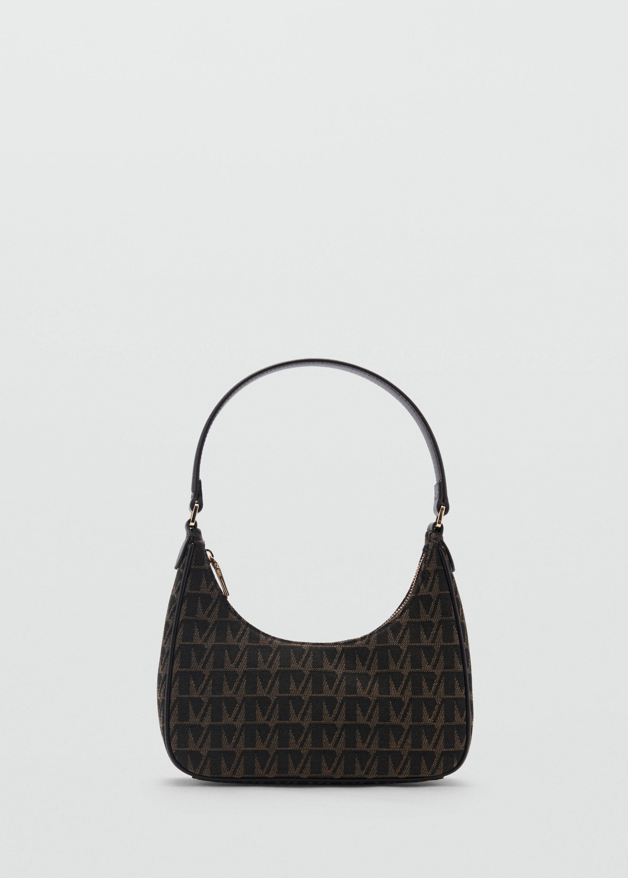 Sac porté épaule imprimé logo - Femme | MANGO OUTLET France métropolitaine