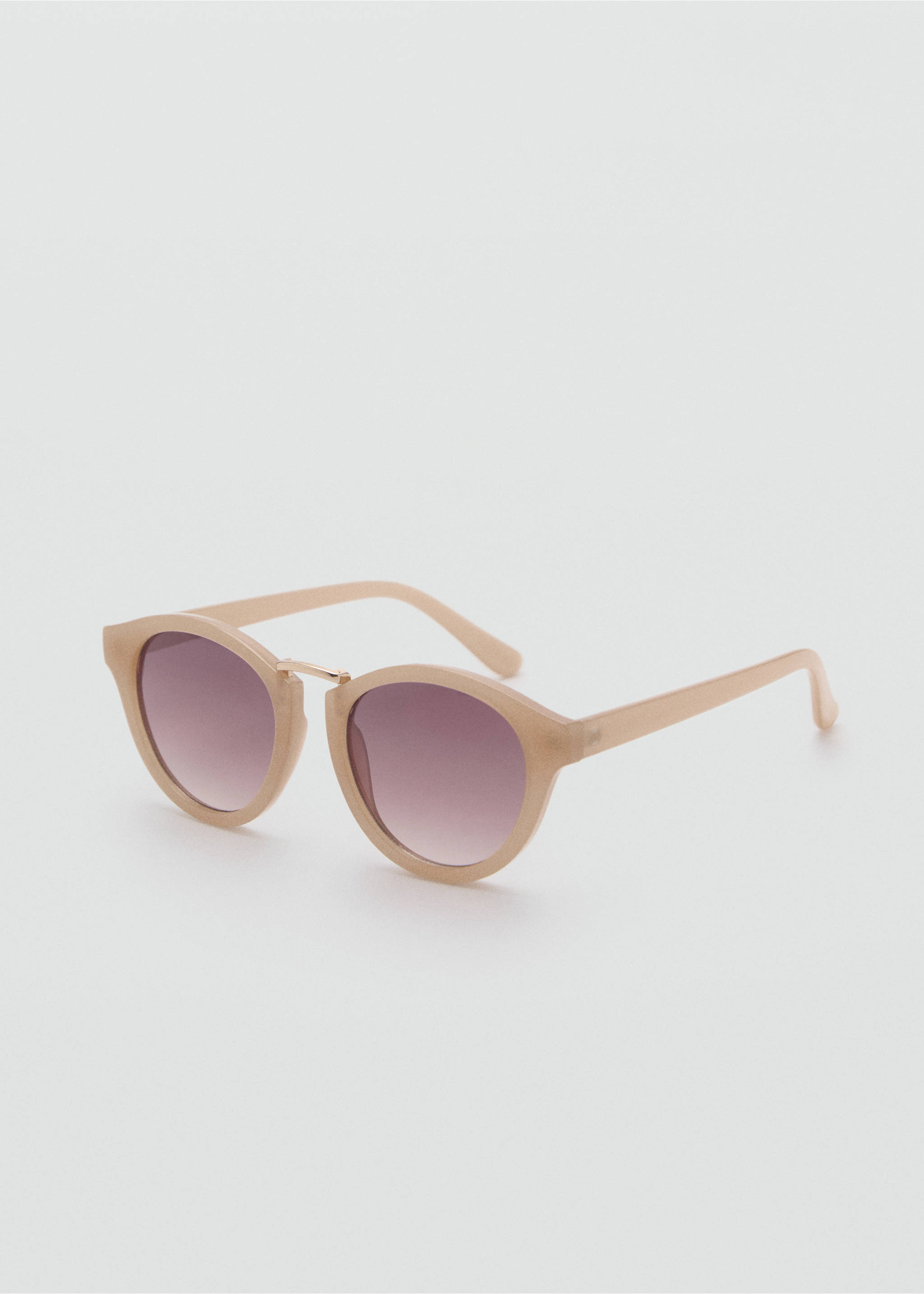 Metal bridge sunglasses - Medium plane, Vanilla. Ref: 87052535-00.