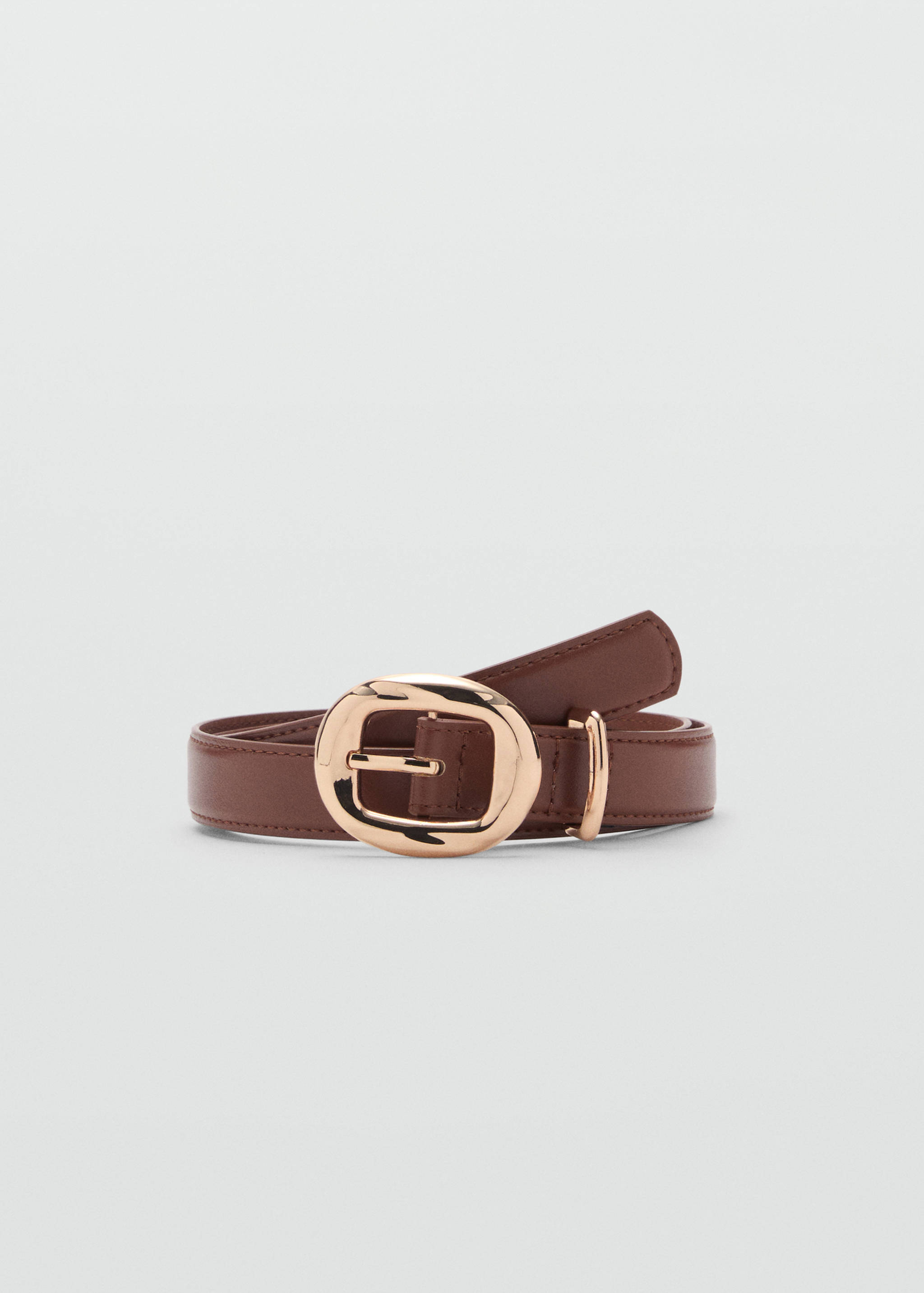 Rounded buckle belt - Article without model