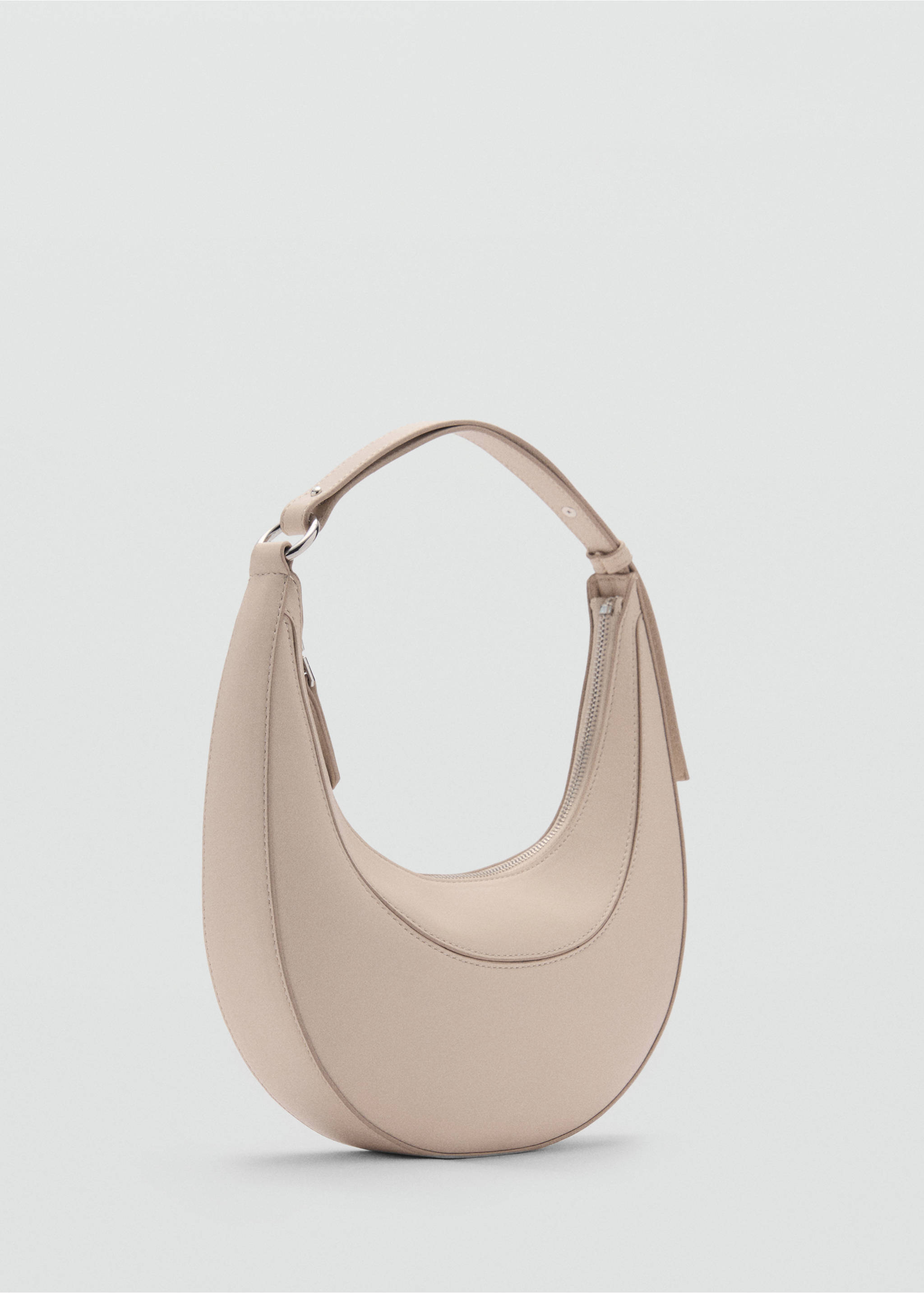Oval shoulder bag - Medium plane, Off White. Ref: 87052537-00.
