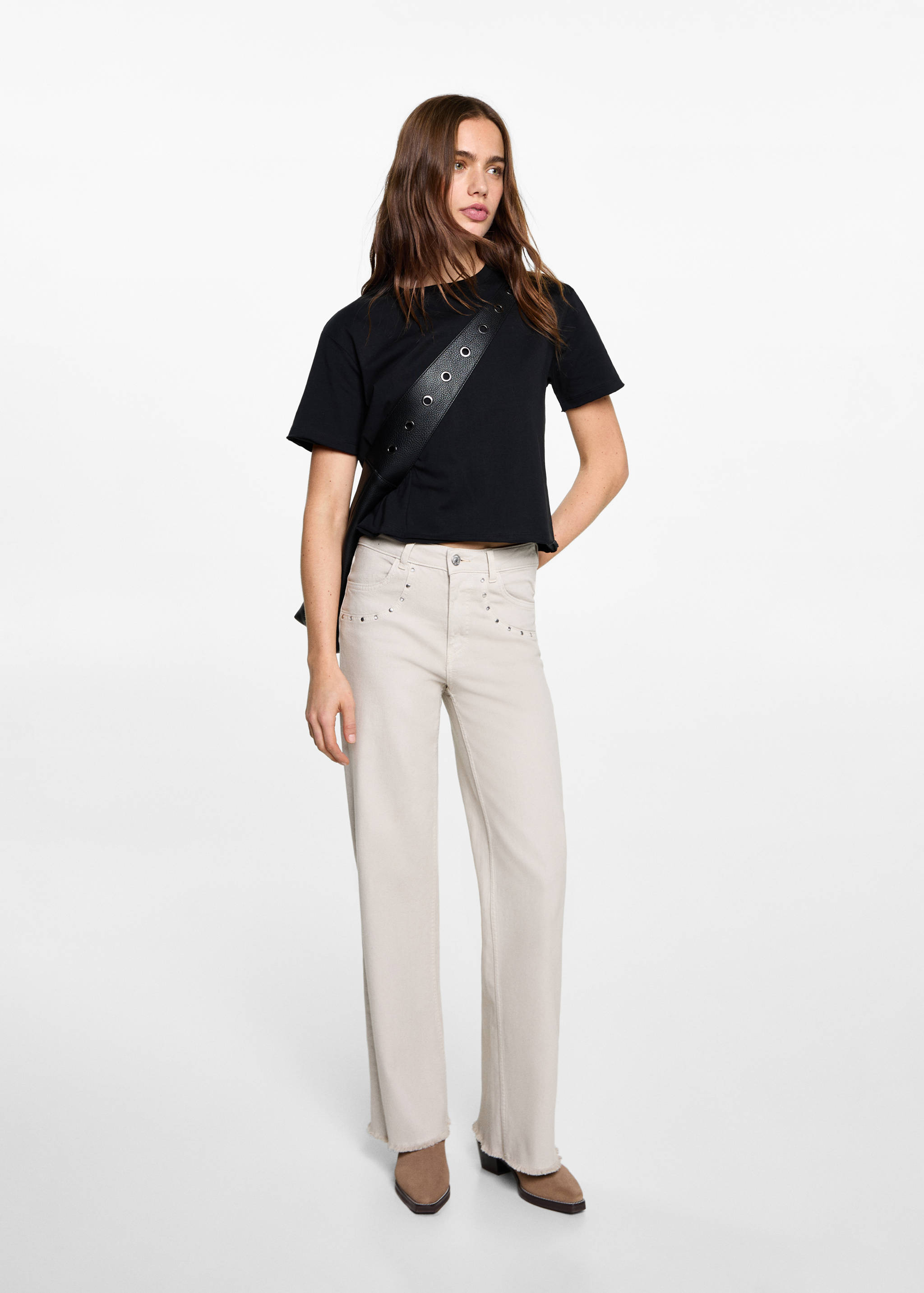 T-shirt crop - Plan général