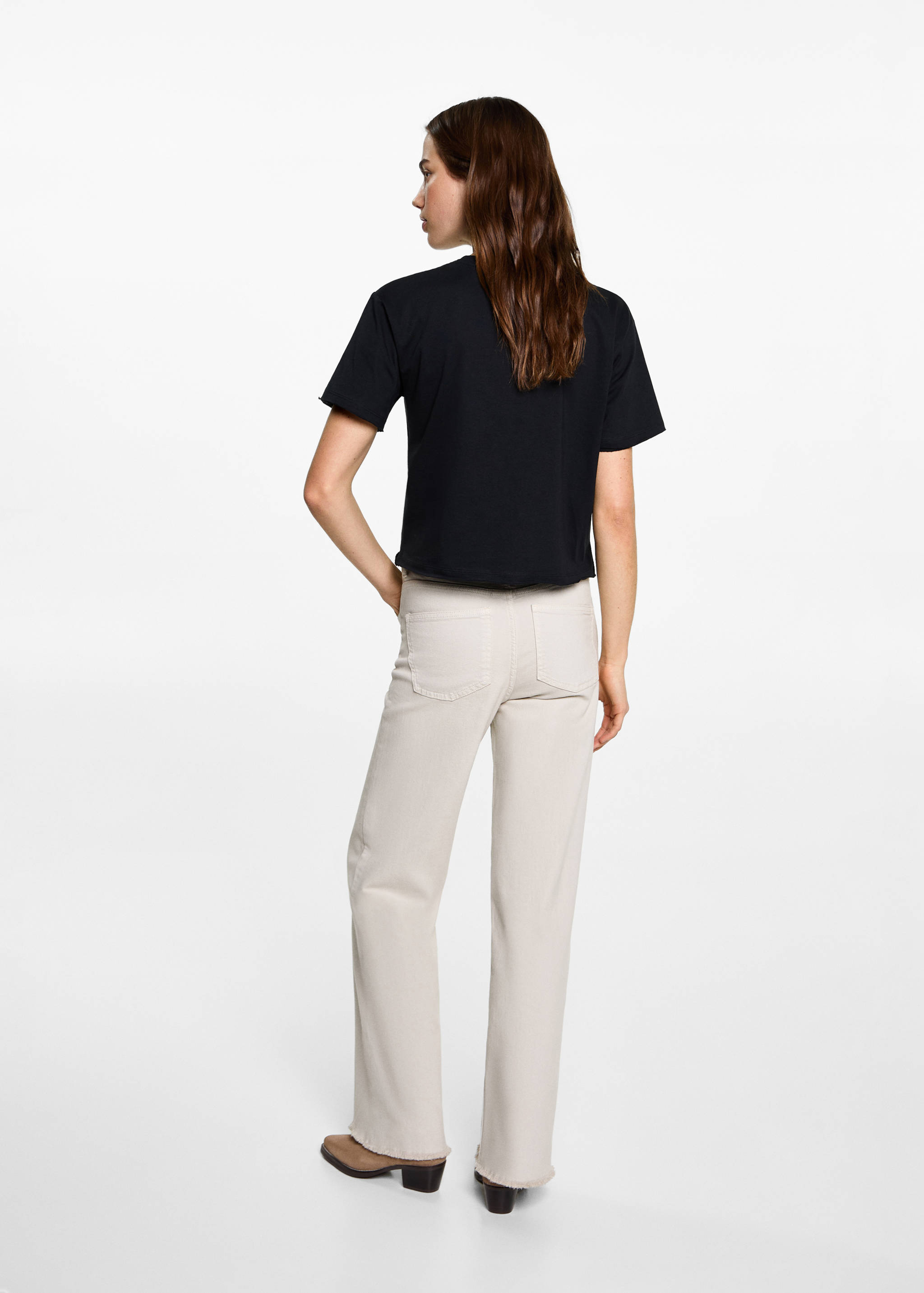 T-shirt crop - Verso de l’article