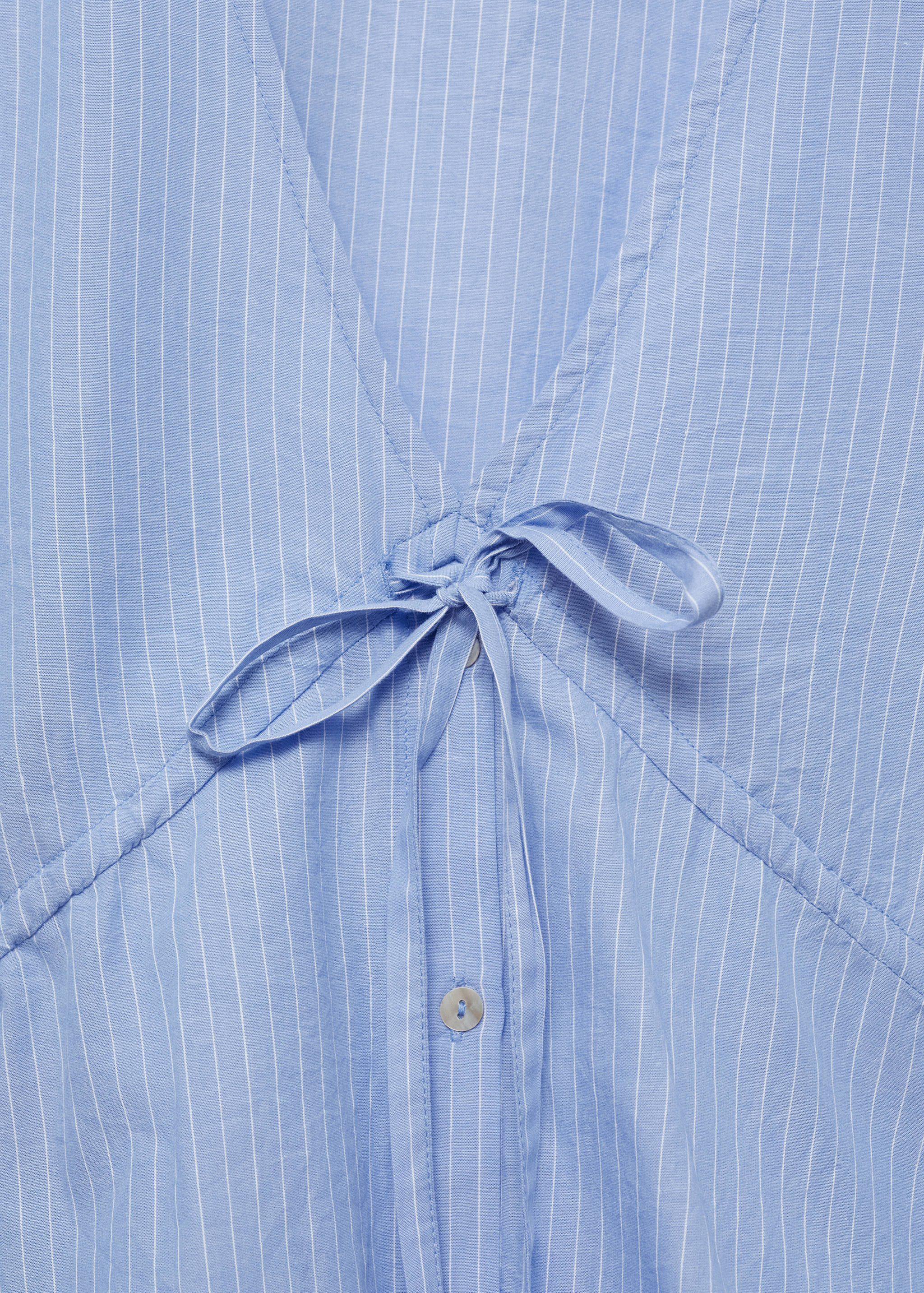 Gestreept T-shirt met strik - Detail van het artikel 8