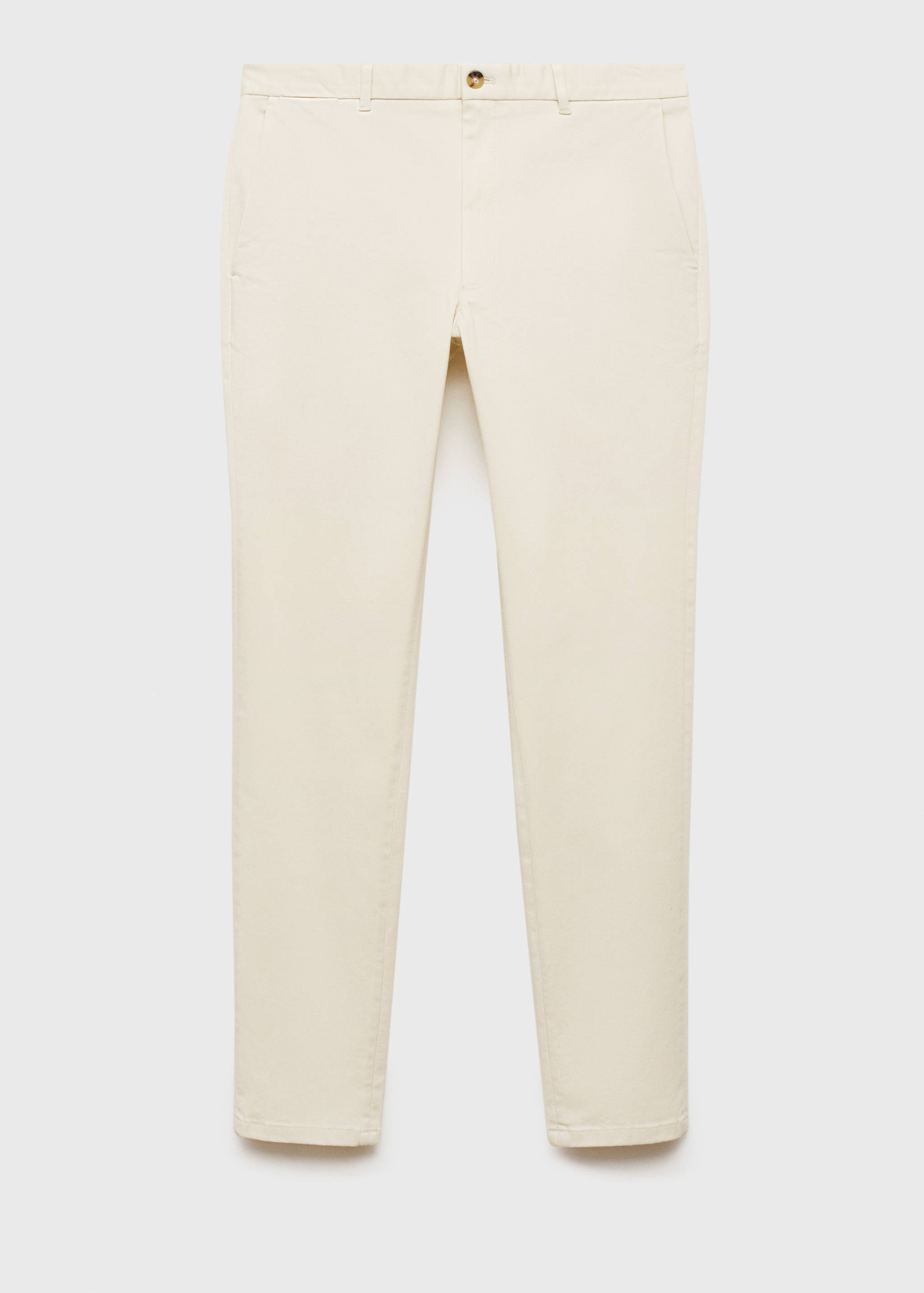 Pantalon Barna slim-fit en sergé - Article sans modèle