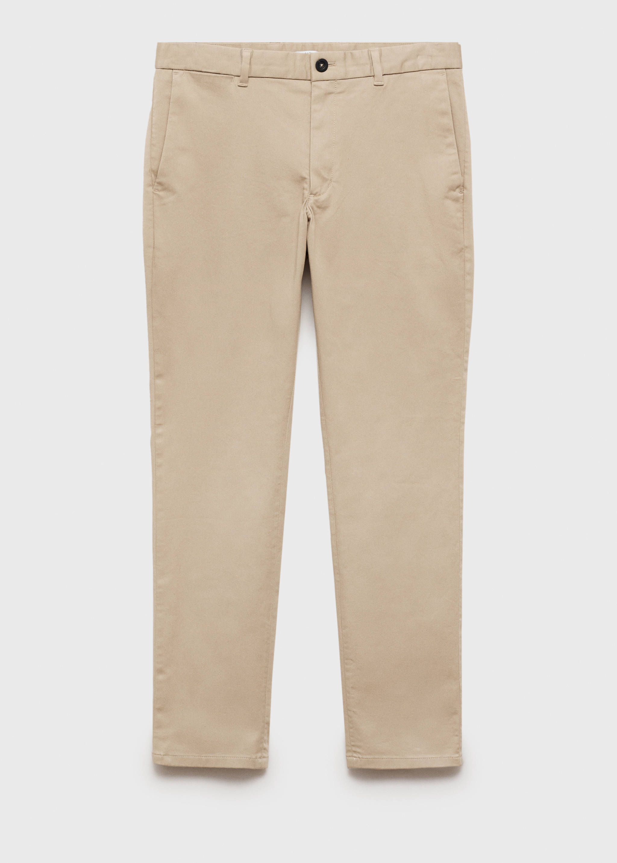 Pantalon Barna slim-fit en sergé - Article sans modèle