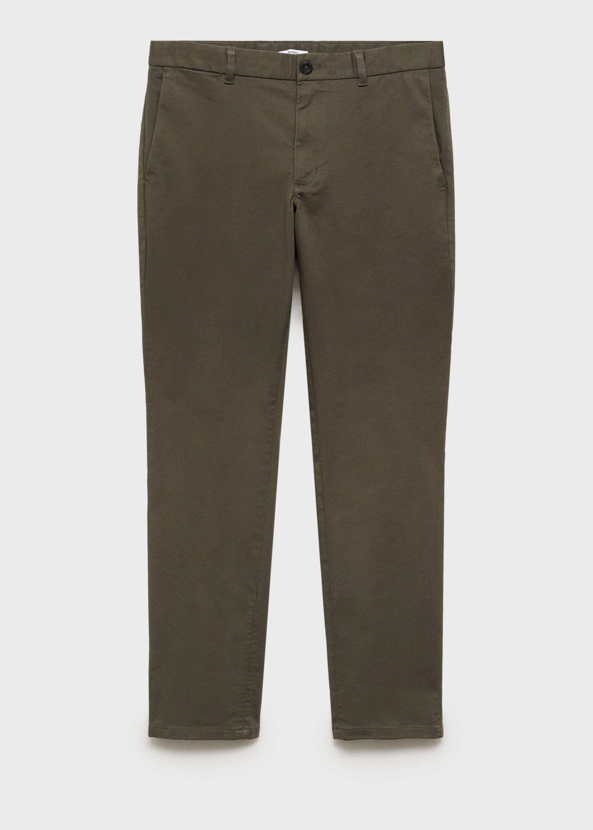 Pantalon Barna slim-fit en sergé - Article sans modèle